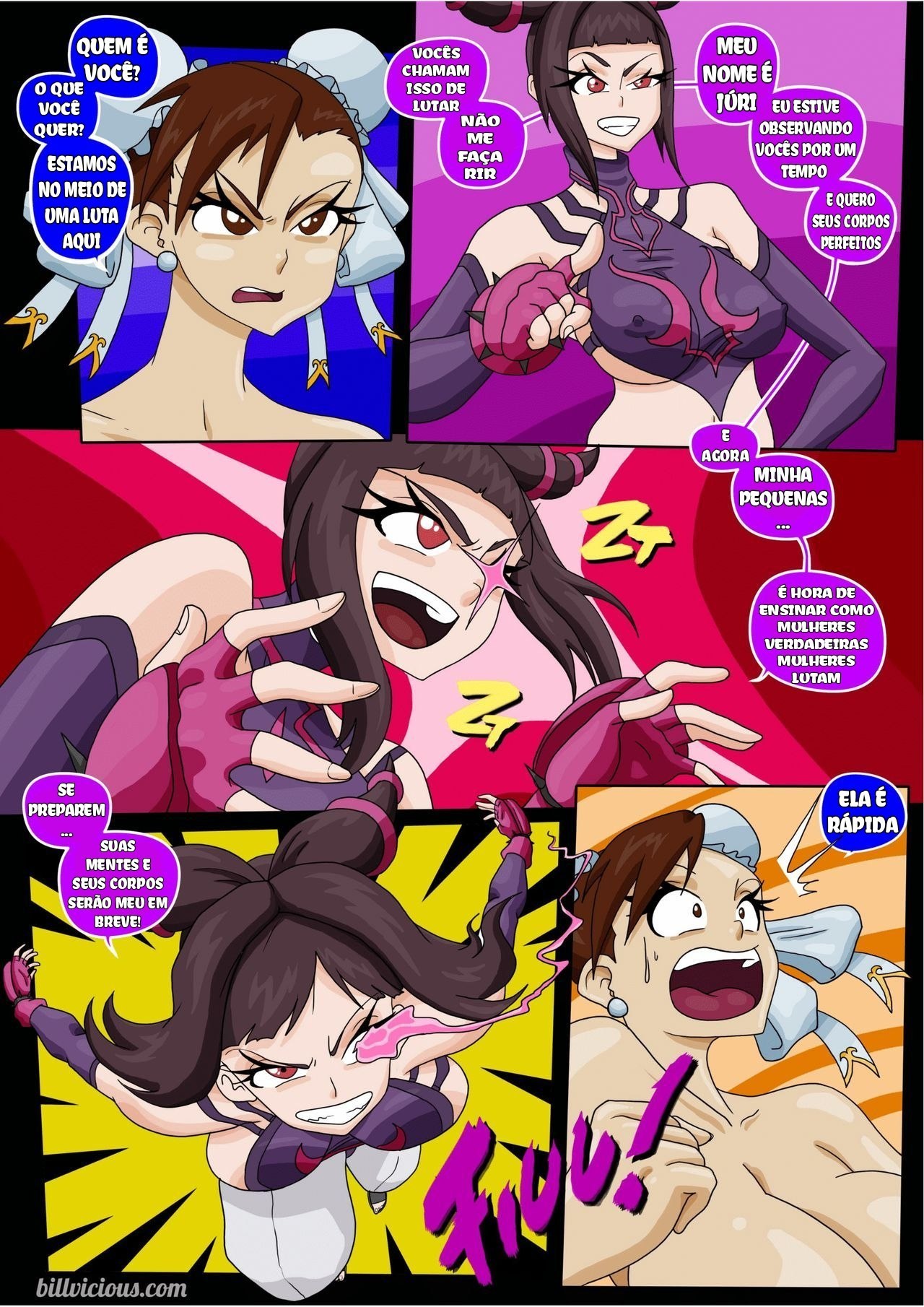 Street Fighter XXX by Witchking00, Bill Vicious