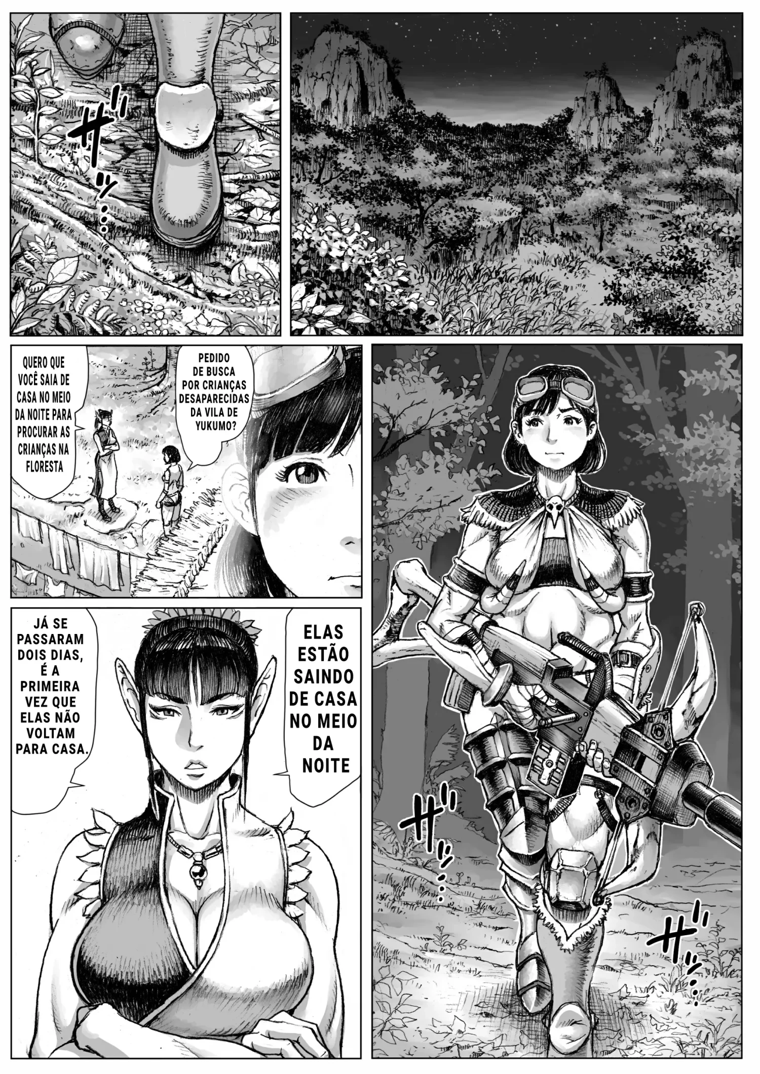 MonHan! ~Kuishinbou Hunter no OO Report~ by Double Deck