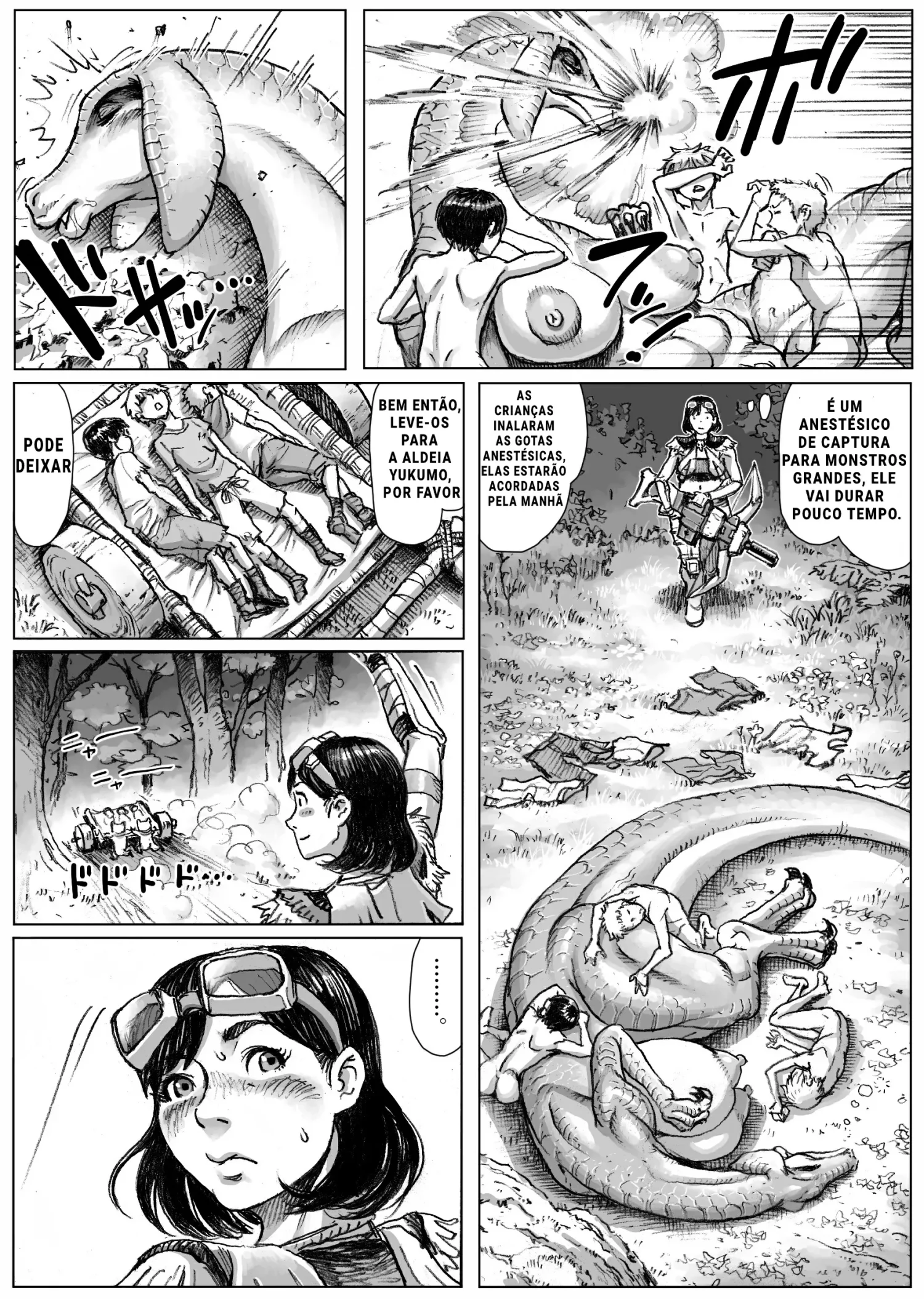 MonHan! ~Kuishinbou Hunter no OO Report~ by Double Deck