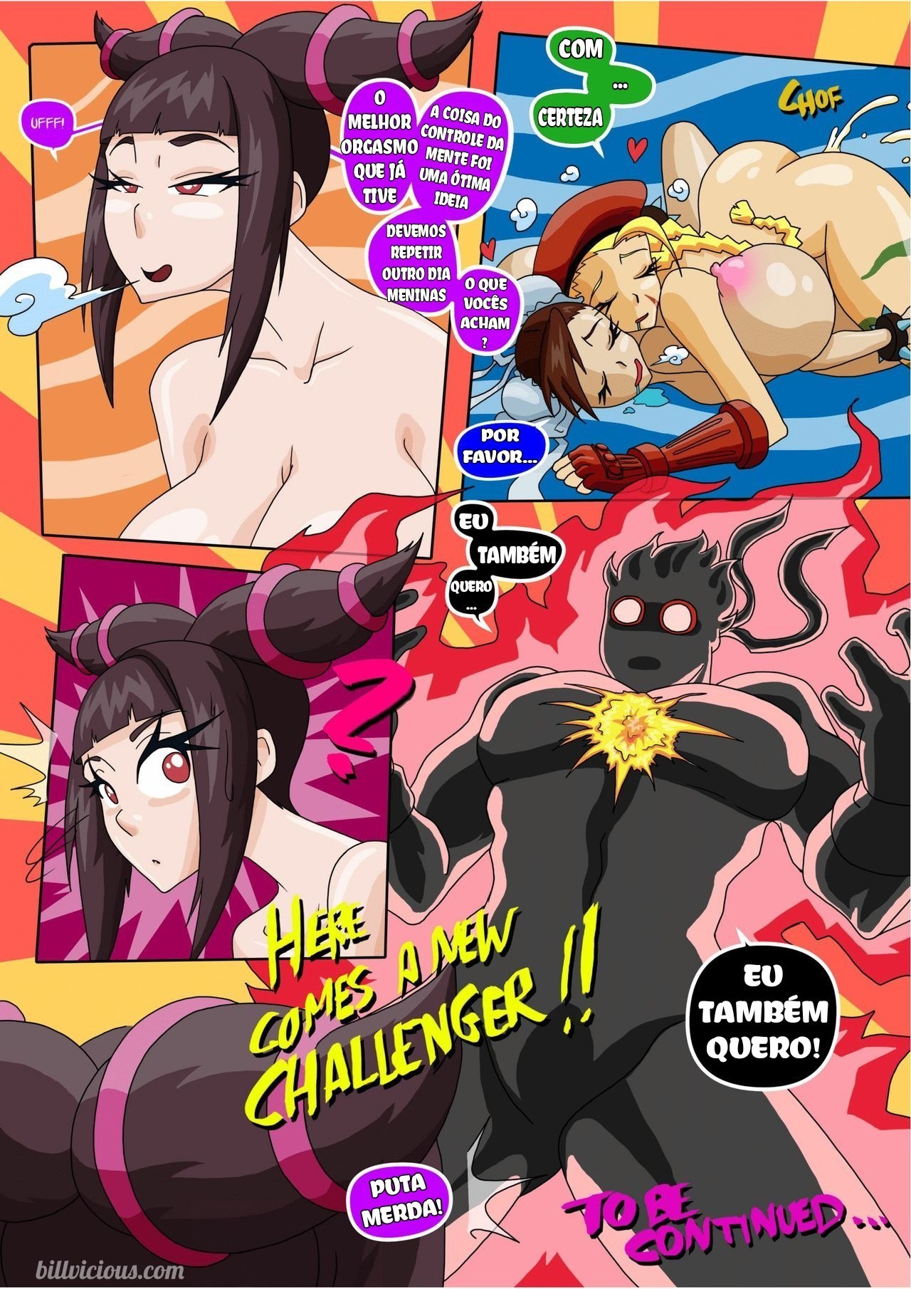 Street Fighter XXX by Witchking00, Bill Vicious