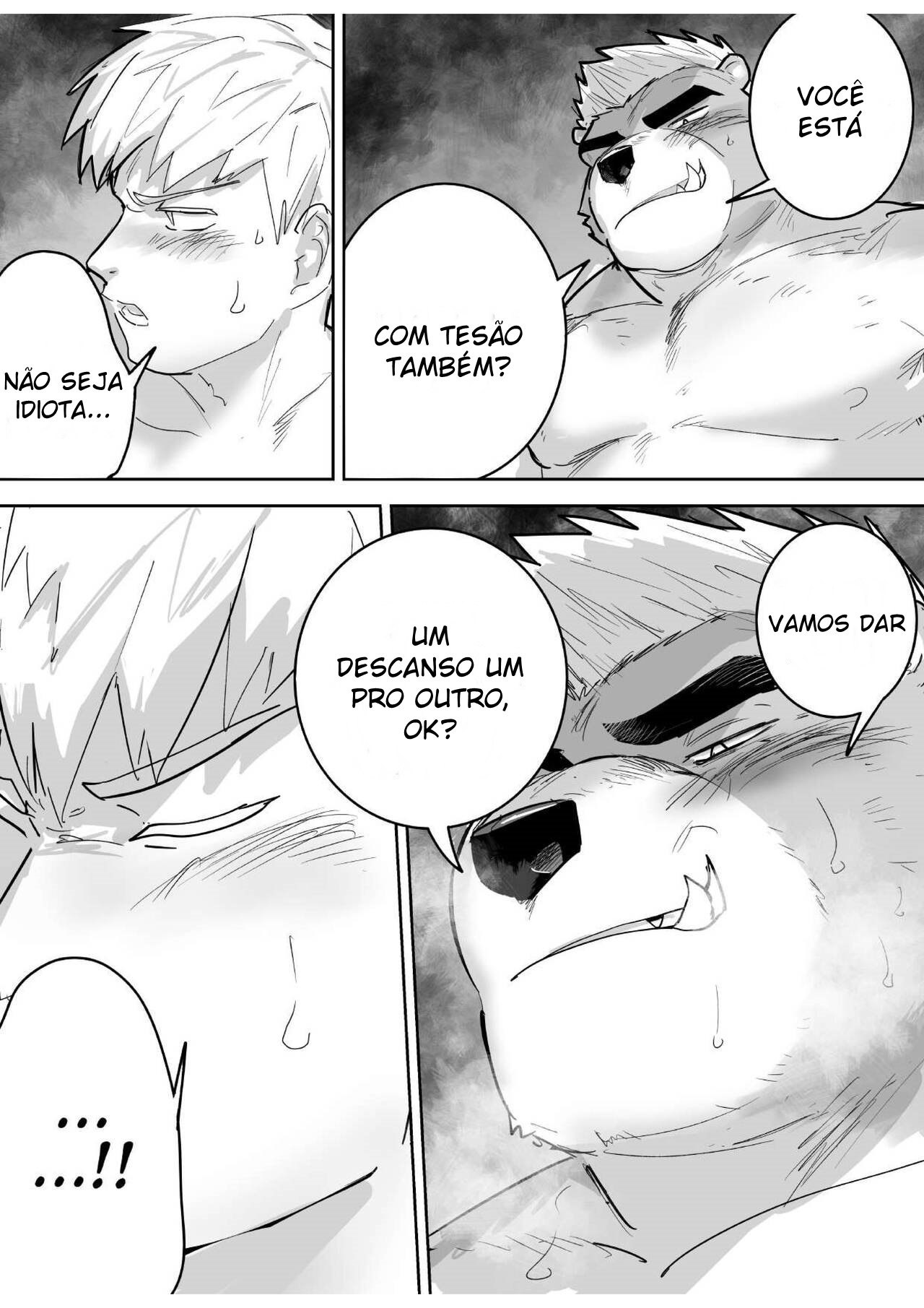 Naked with a partner gangly beastie at a hot spring by Saikoro de Kimerusouchi