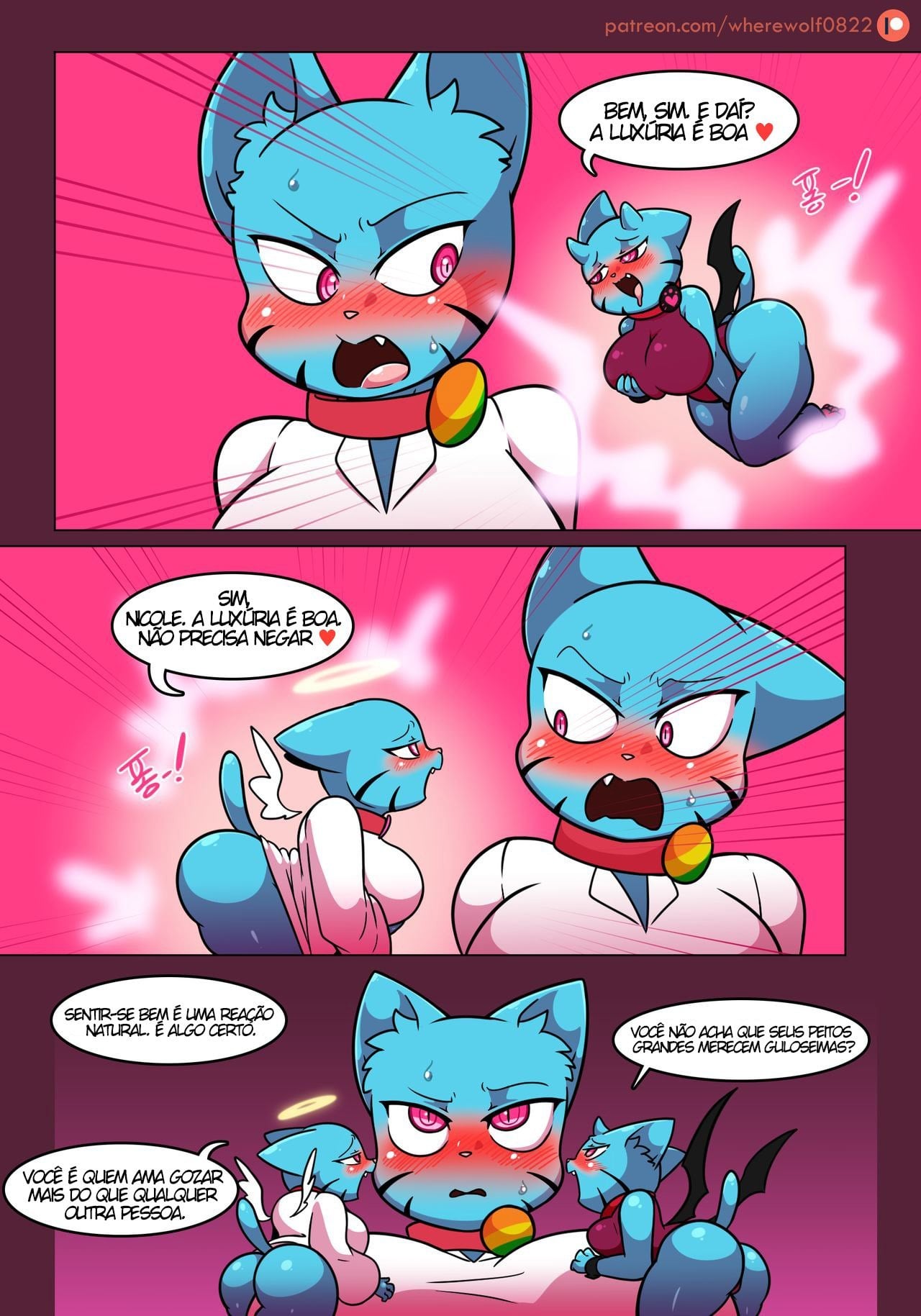 Lusting World of Nicole 1-8 by WhereWolf