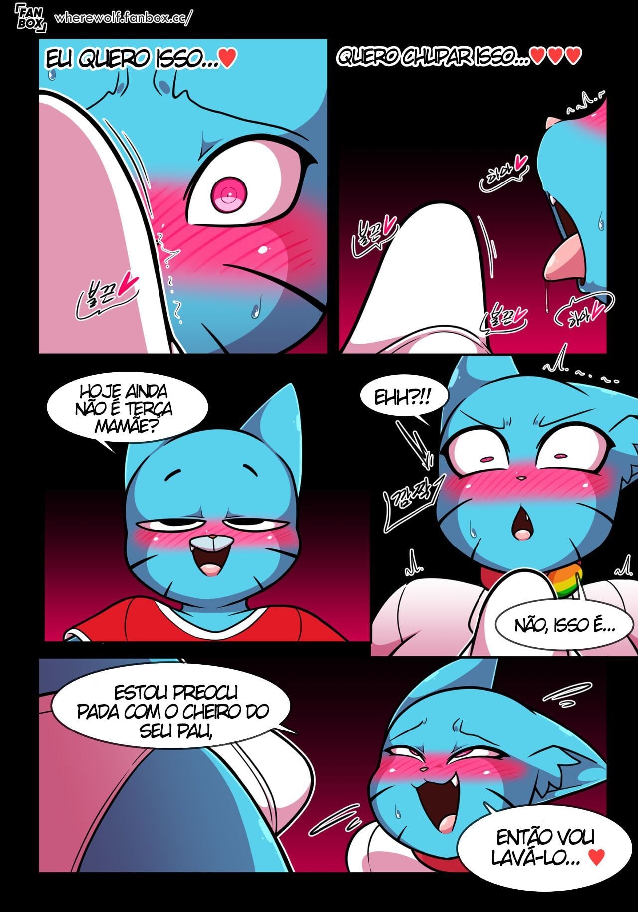 Lusting World of Nicole 1-8 by WhereWolf