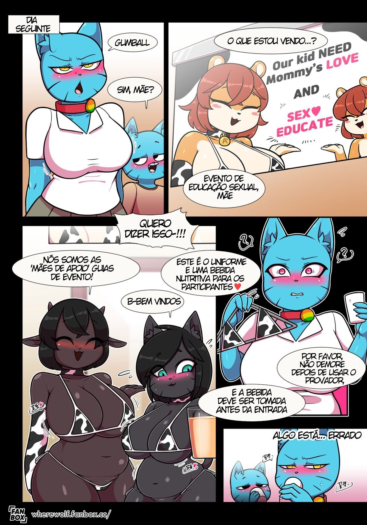Lusting World of Nicole 1-8 by WhereWolf