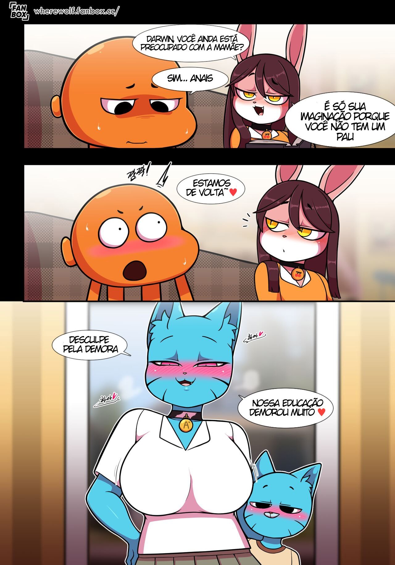 Lusting World of Nicole 1-8 by WhereWolf