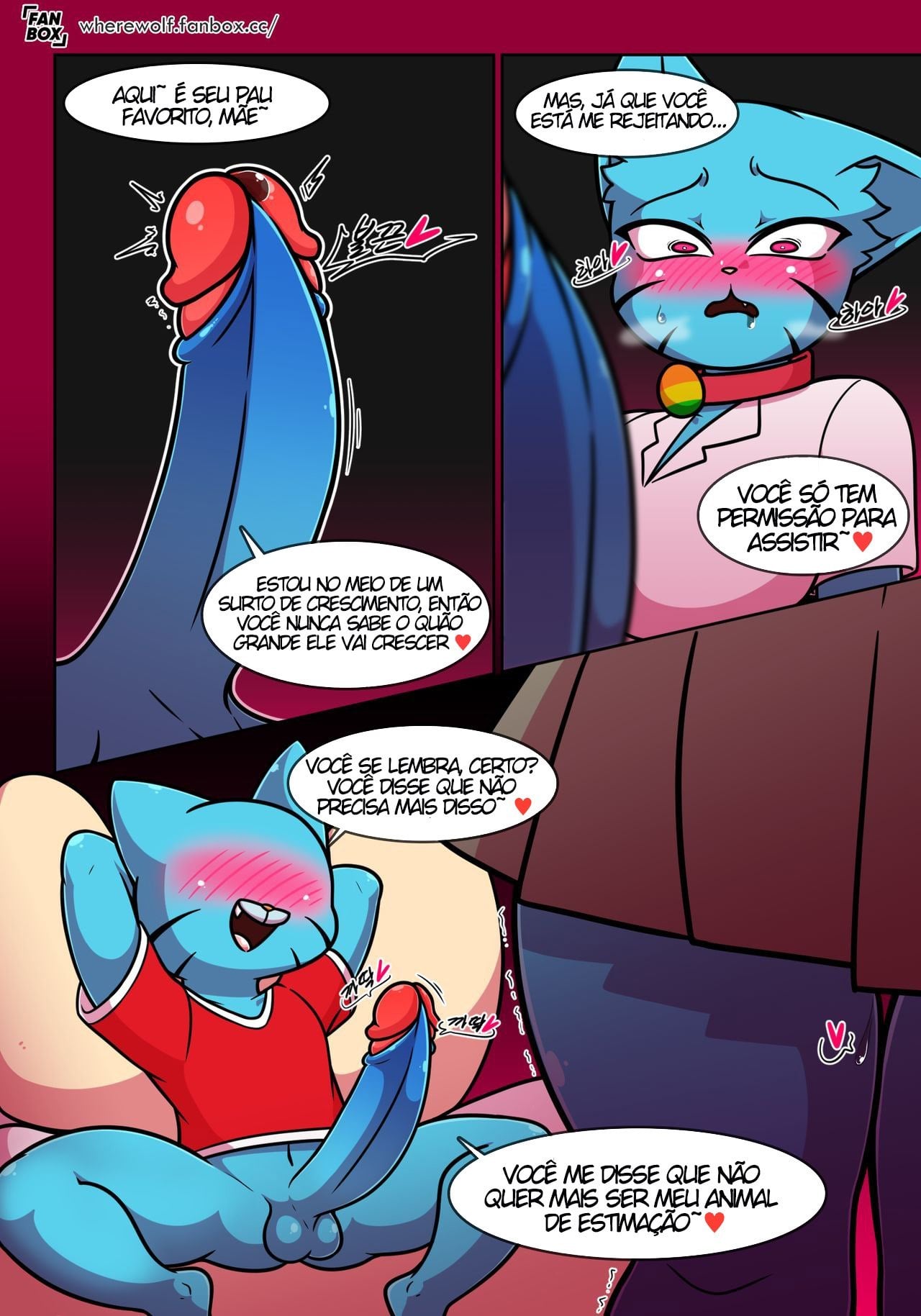 Lusting World of Nicole 1-8 by WhereWolf