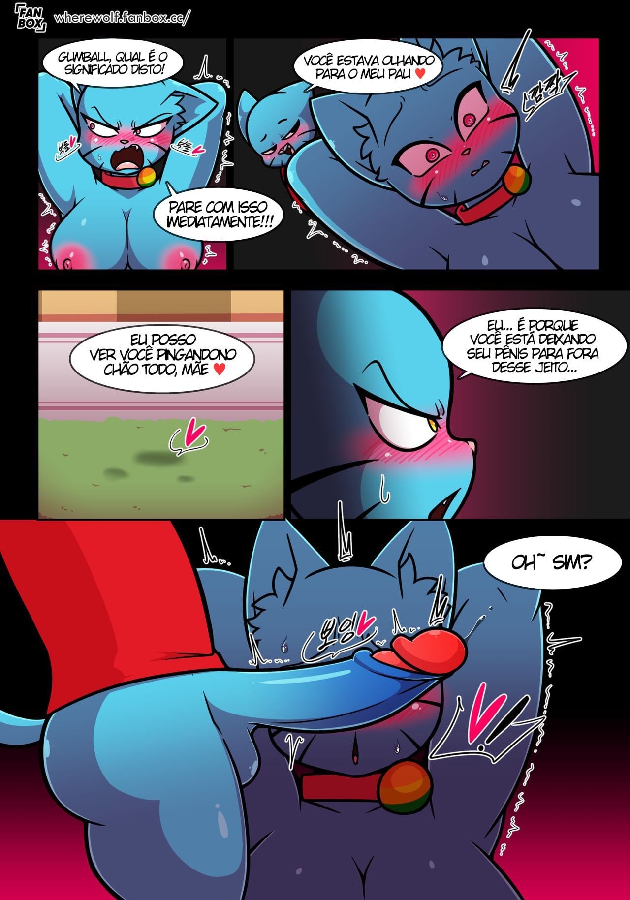 Lusting World of Nicole 1-8 by WhereWolf