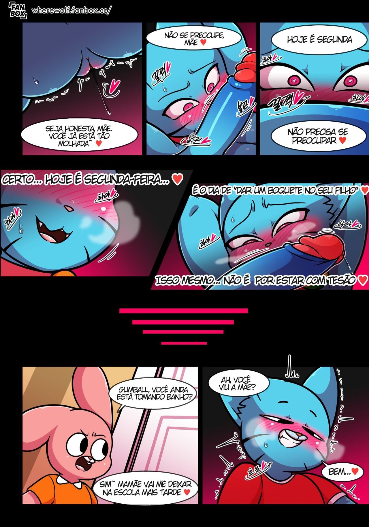 Lusting World of Nicole 1-8 by WhereWolf