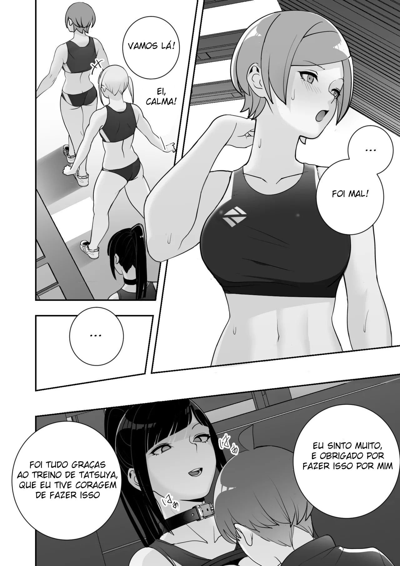 Reizoku no Kubiwa Akogare no Rikujoubu Senpai o Toraete Jibun no Konomi ni Sennou Choukyou by Materia