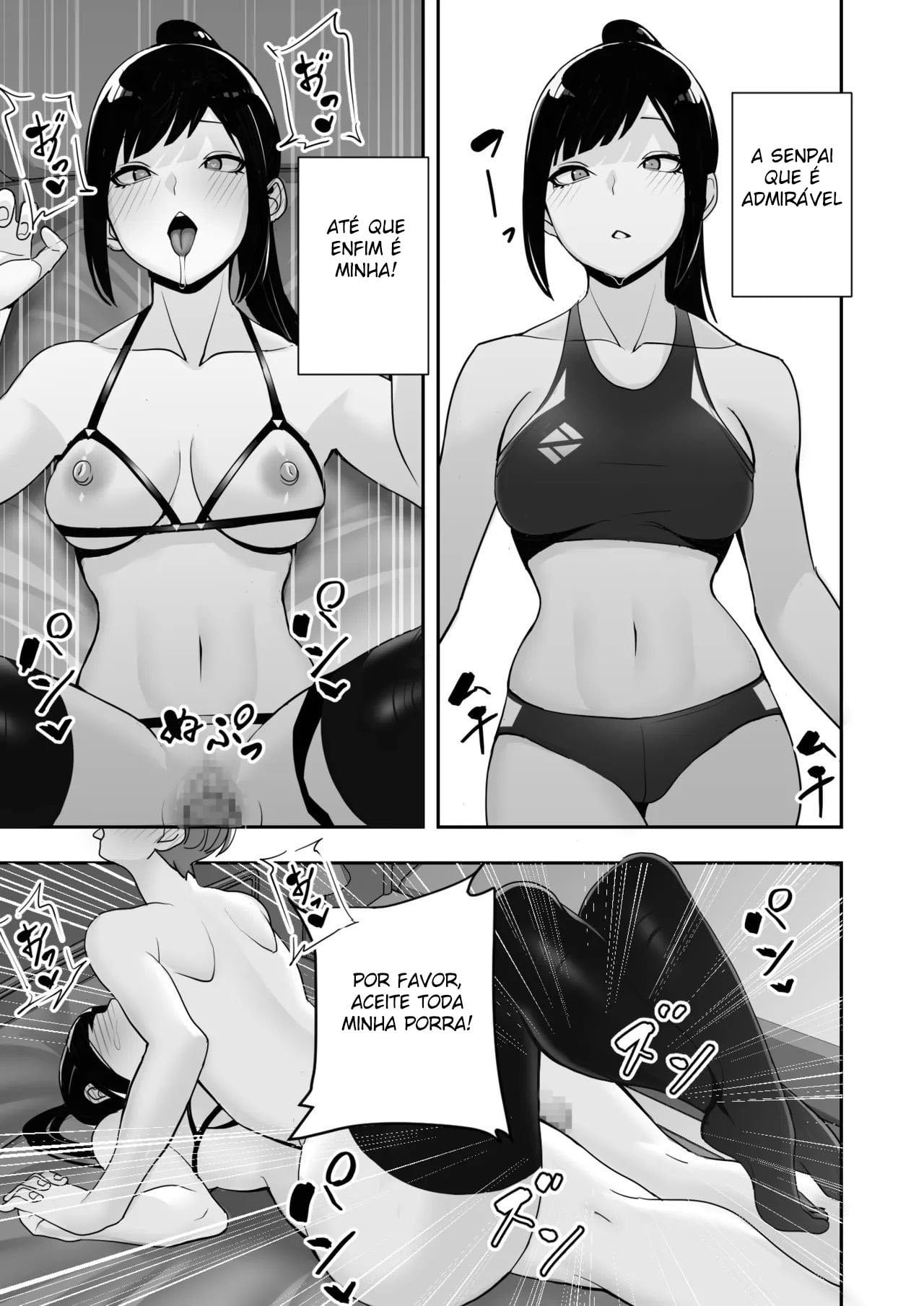 Reizoku no Kubiwa Akogare no Rikujoubu Senpai o Toraete Jibun no Konomi ni Sennou Choukyou by Materia