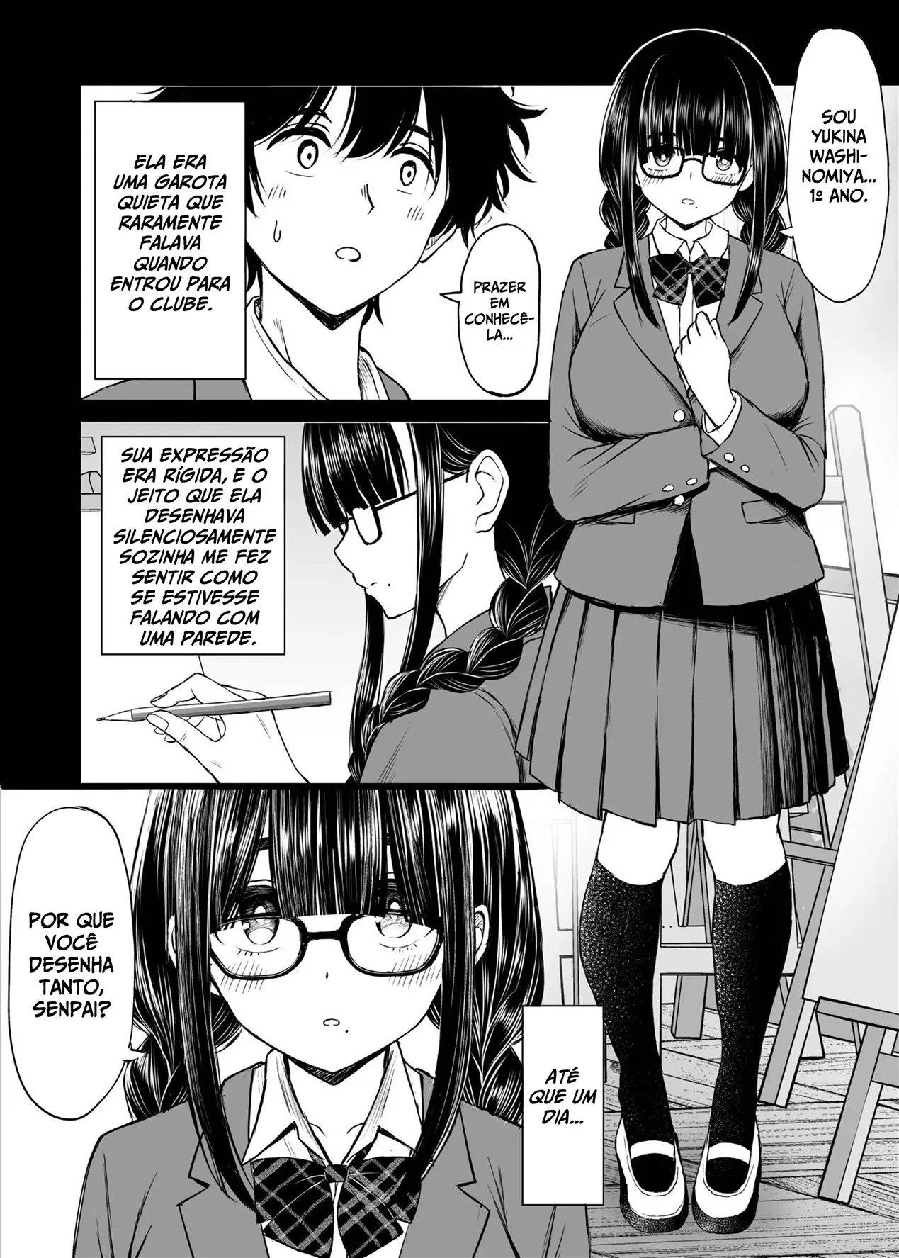 Bijutsubu no Kyonyuu Kouhai ga Nude Model ni Natta Kekka Amari ni Ero Sugite Ore no Geijutsu ga Bakuhatsushita Hanashi by Kotorakku