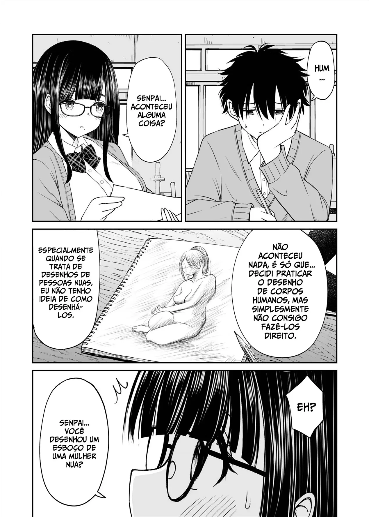 Bijutsubu no Kyonyuu Kouhai ga Nude Model ni Natta Kekka Amari ni Ero Sugite Ore no Geijutsu ga Bakuhatsushita Hanashi by Kotorakku
