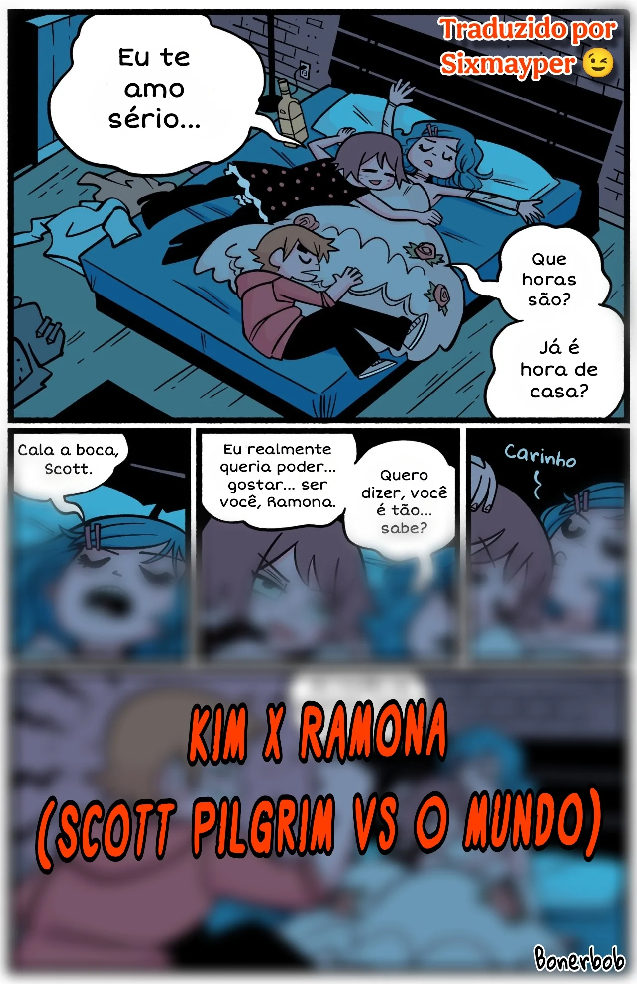 Kim x Ramona (Scott Pilgrim vs O Mundo) by Bonerbob