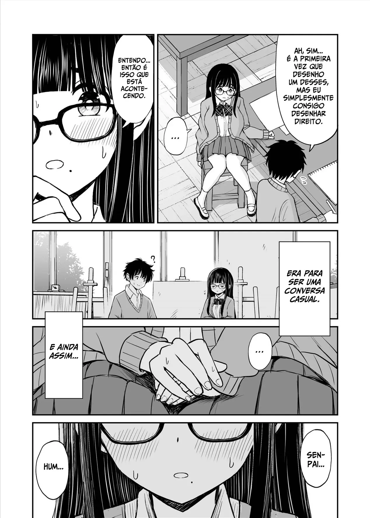 Bijutsubu no Kyonyuu Kouhai ga Nude Model ni Natta Kekka Amari ni Ero Sugite Ore no Geijutsu ga Bakuhatsushita Hanashi by Kotorakku