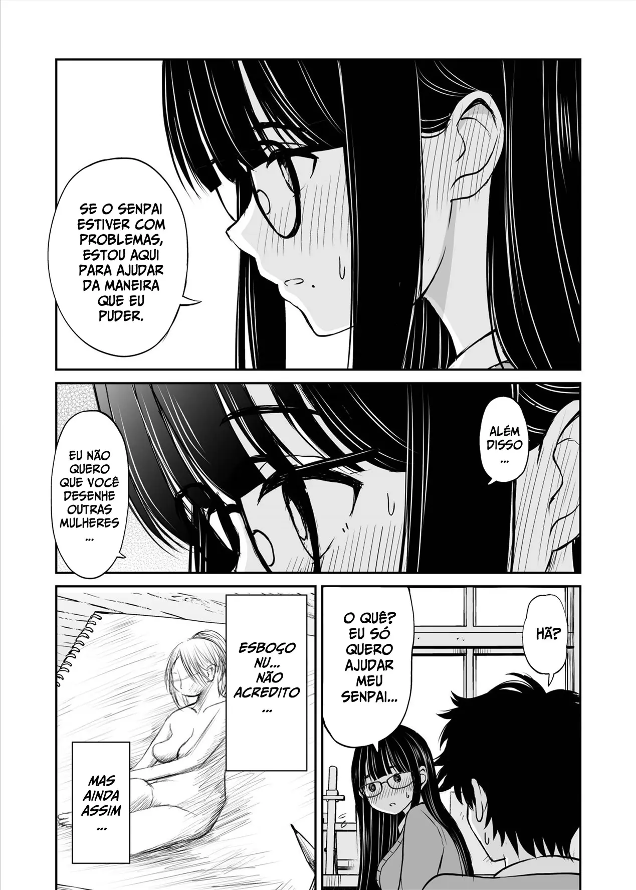 Bijutsubu no Kyonyuu Kouhai ga Nude Model ni Natta Kekka Amari ni Ero Sugite Ore no Geijutsu ga Bakuhatsushita Hanashi by Kotorakku