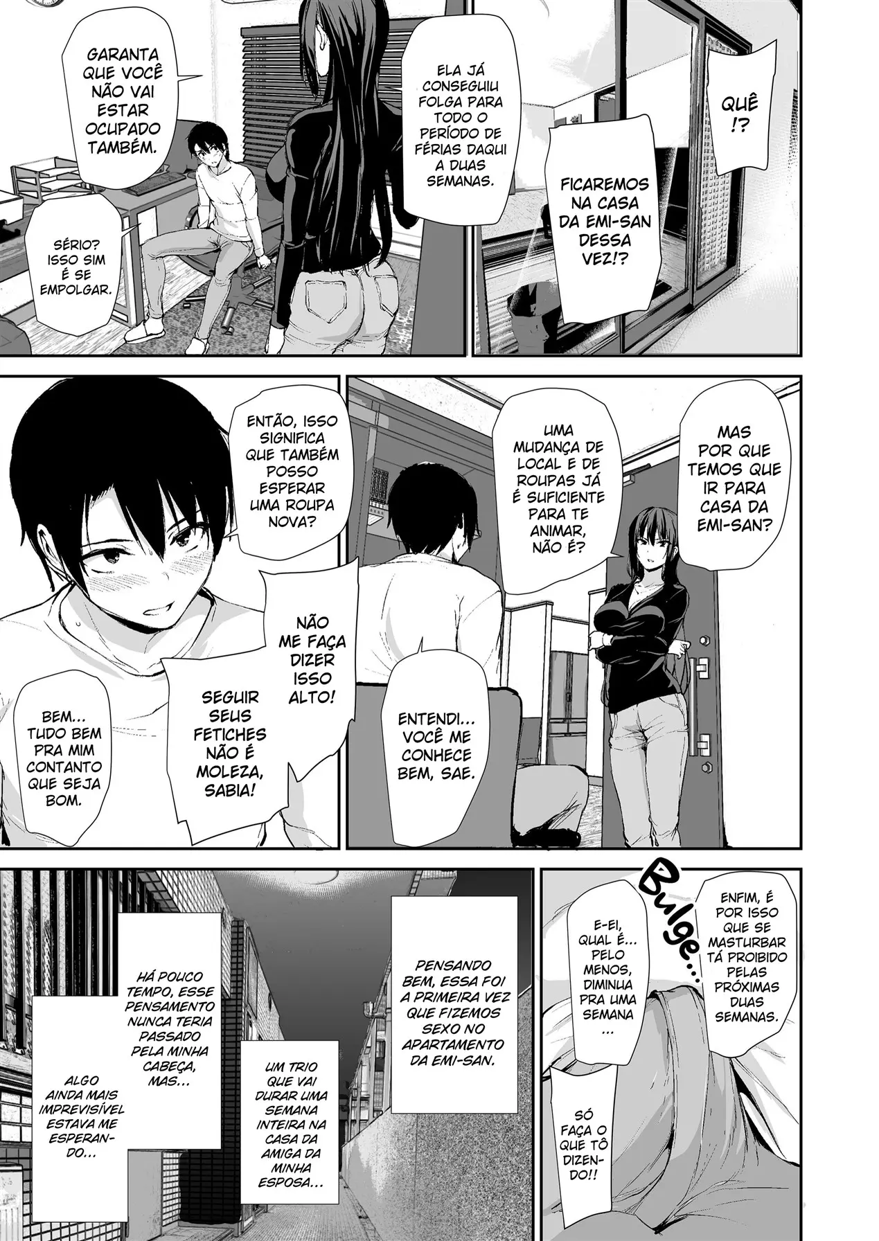 Kyonyuu ga Futari Inai to Bokki shinai Otto no Tame ni Tomodachi o Tsurete kita Tsuma 3 by Tachi... O...