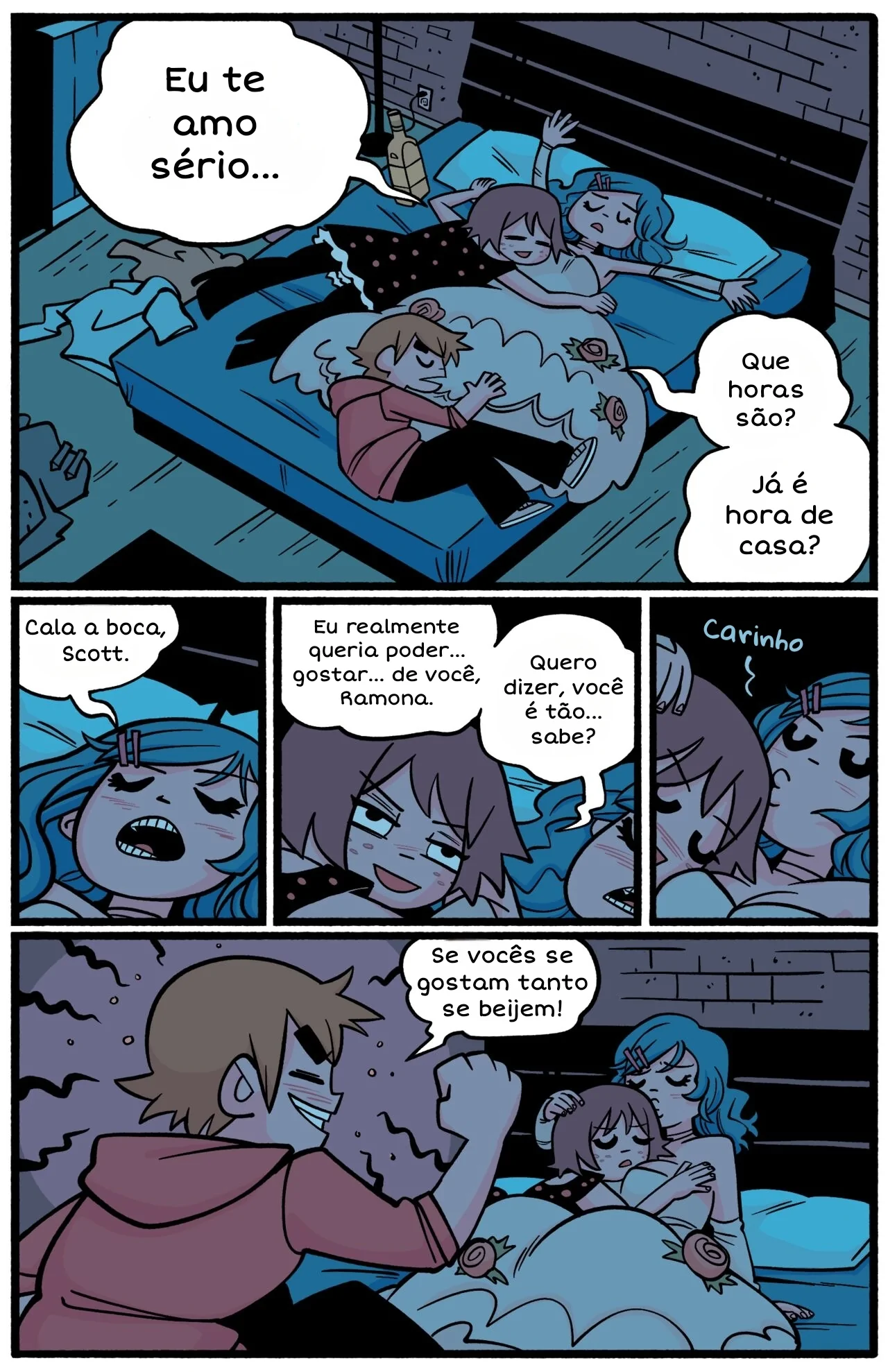 Kim x Ramona (Scott Pilgrim vs O Mundo) by Bonerbob