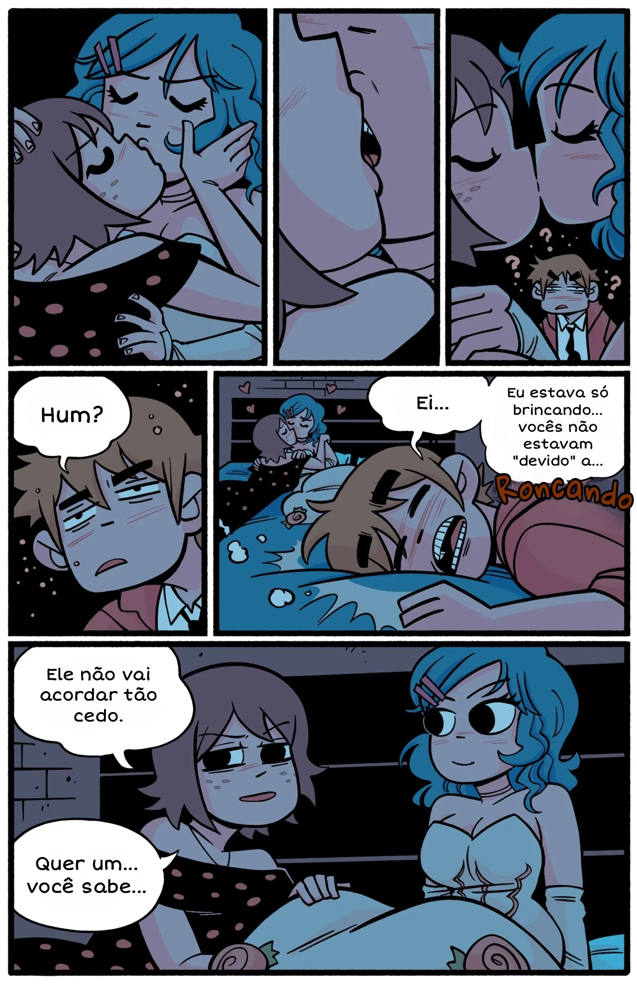Kim x Ramona (Scott Pilgrim vs O Mundo) by Bonerbob