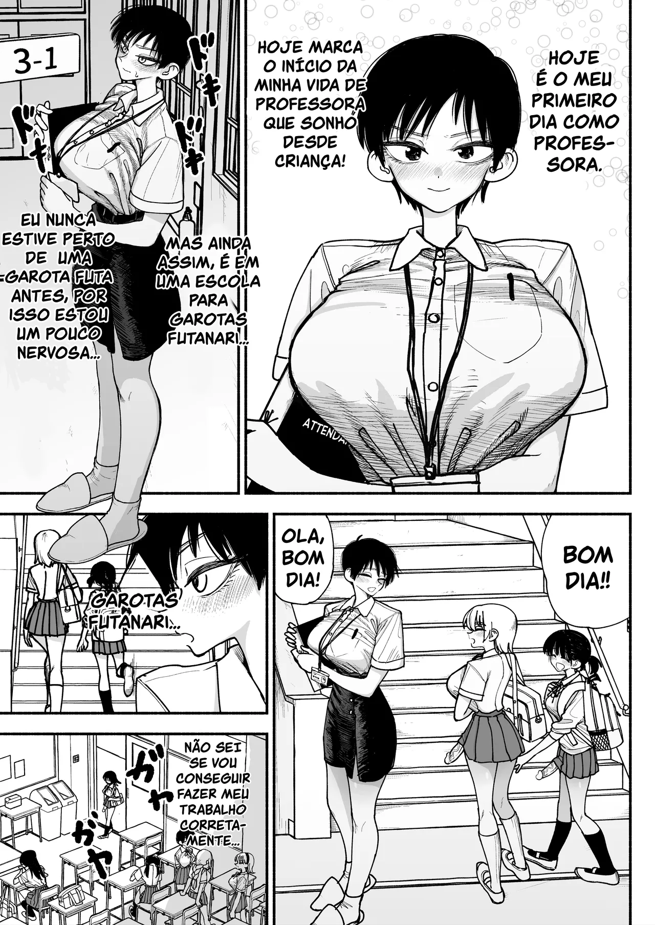 Futanari Joshikou no Onaho ~Itsudemo Sex Sasete Kureru Kiyowa de Yasashii Koushinchou Kyonyuu Sensei~ by Agagaga