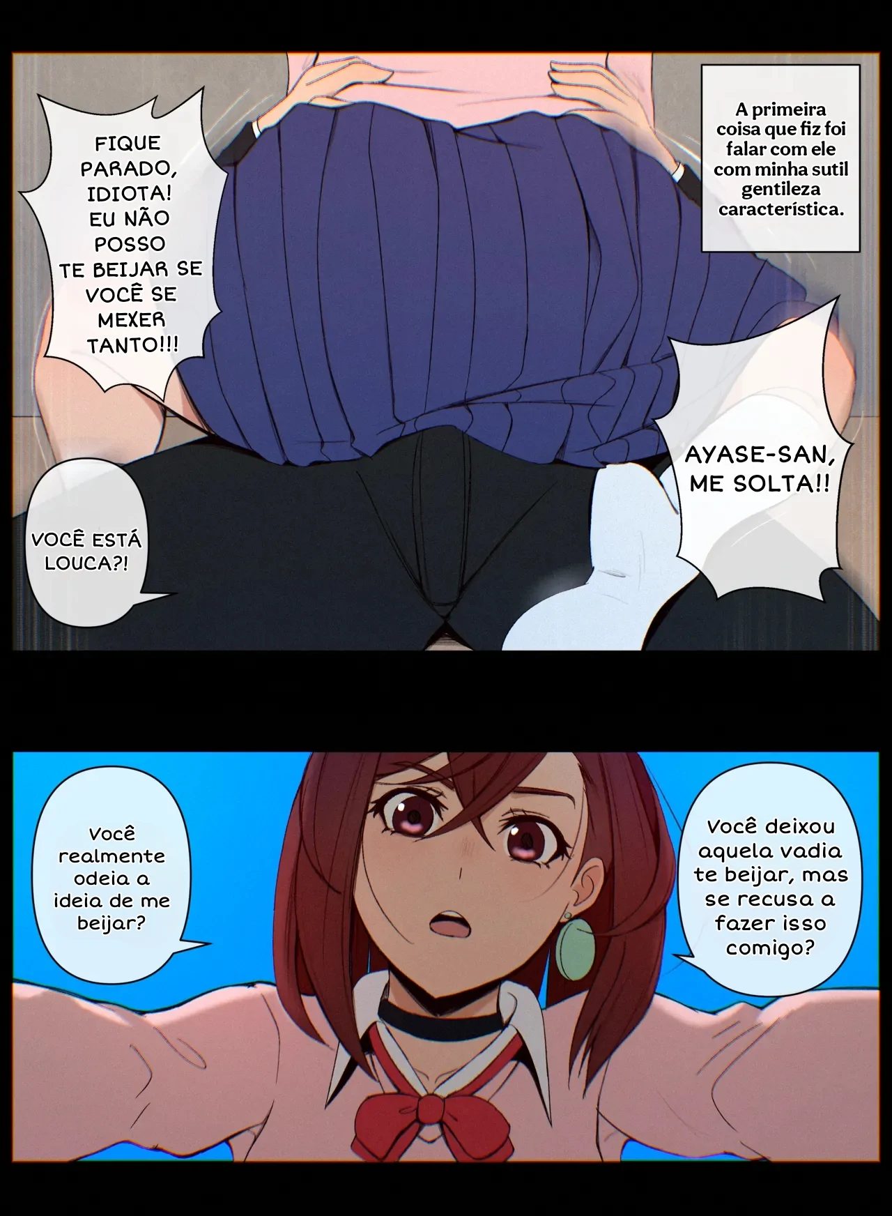 Momo vs Aira? by Niui