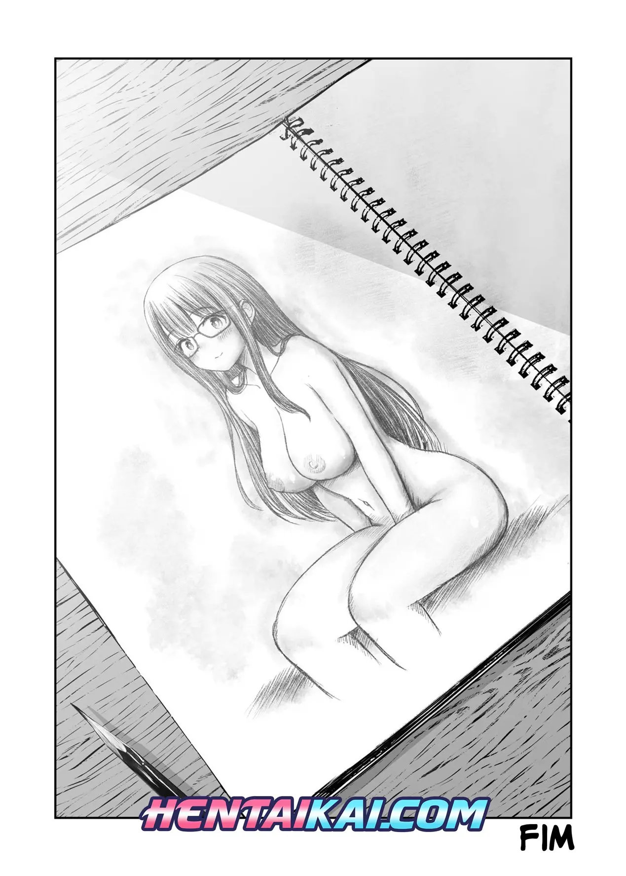 Bijutsubu no Kyonyuu Kouhai ga Nude Model ni Natta Kekka Amari ni Ero Sugite Ore no Geijutsu ga Bakuhatsushita Hanashi by Kotorakku
