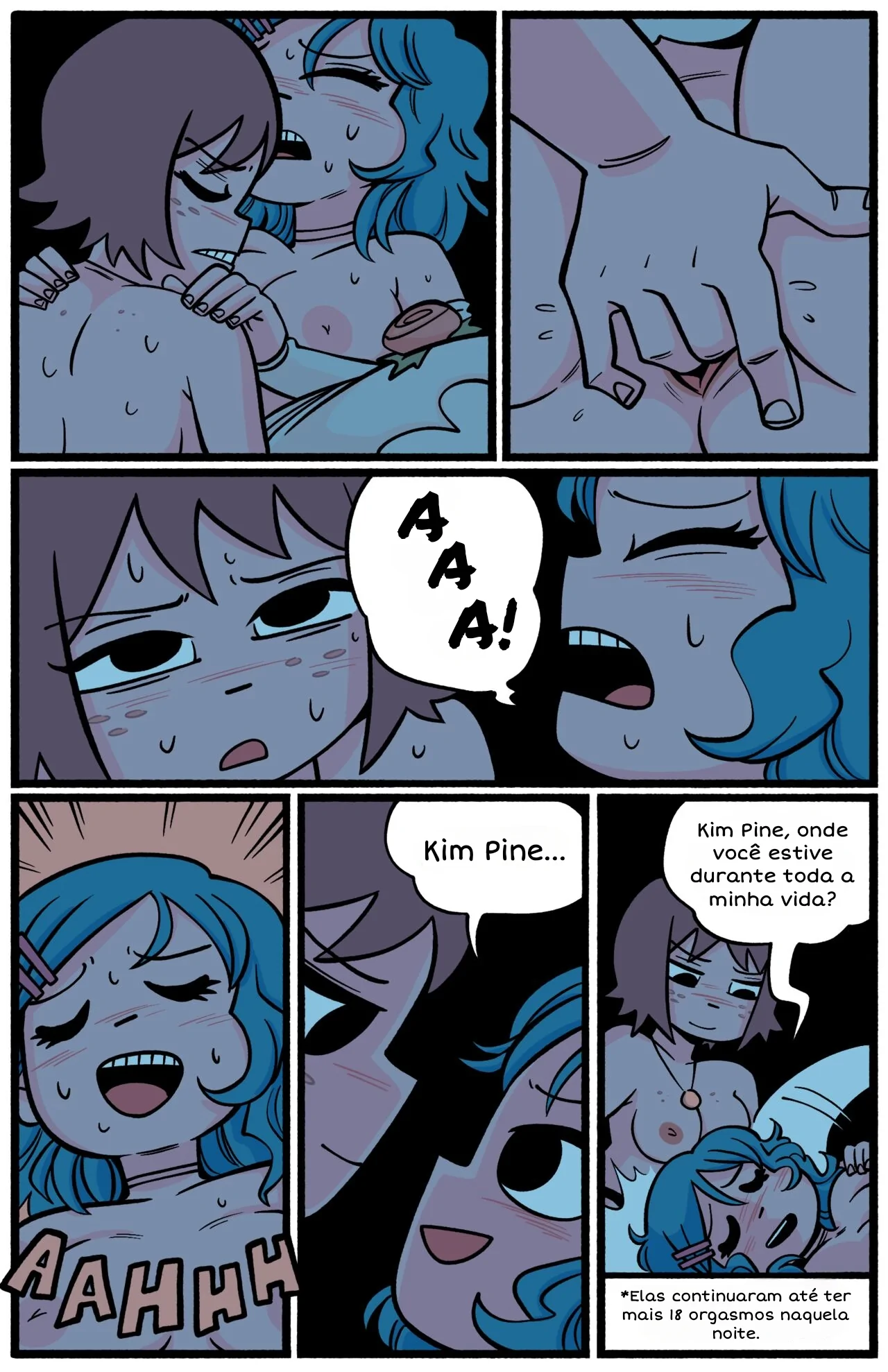 Kim x Ramona (Scott Pilgrim vs O Mundo) by Bonerbob
