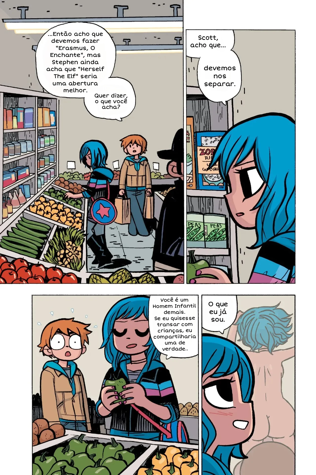 Scott Pilgrim: Ramona Flowers X shota by Camper34