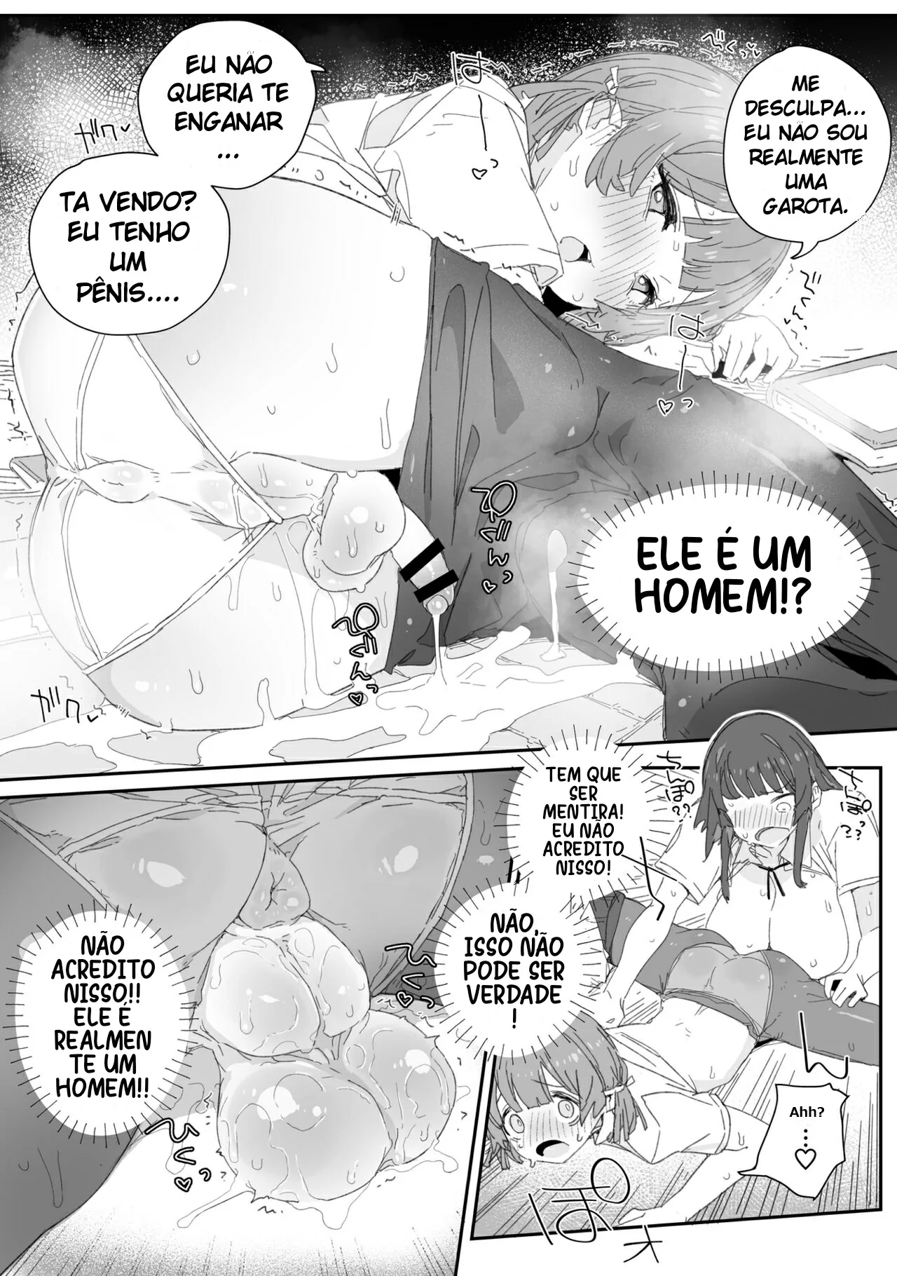 Watashi no Fuuki o Midasun ja Nai!!! ~ Seiyoku Tsuyo Tsuyo Futanari Fuuki Iinchou ga Otokonoko de Midarechatta Sono Wake~ by Nyorutarou