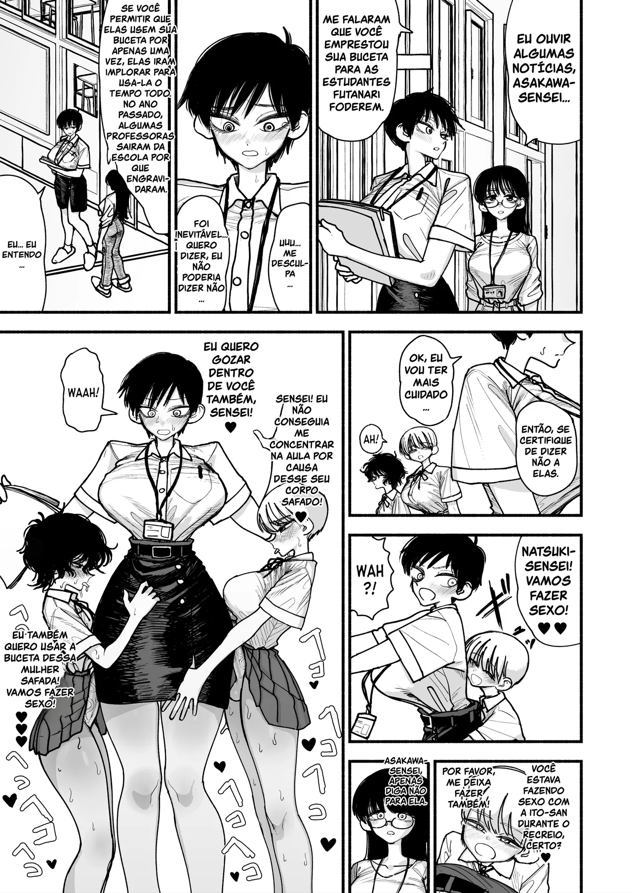 Futanari Joshikou no Onaho ~Itsudemo Sex Sasete Kureru Kiyowa de Yasashii Koushinchou Kyonyuu Sensei~ by Agagaga