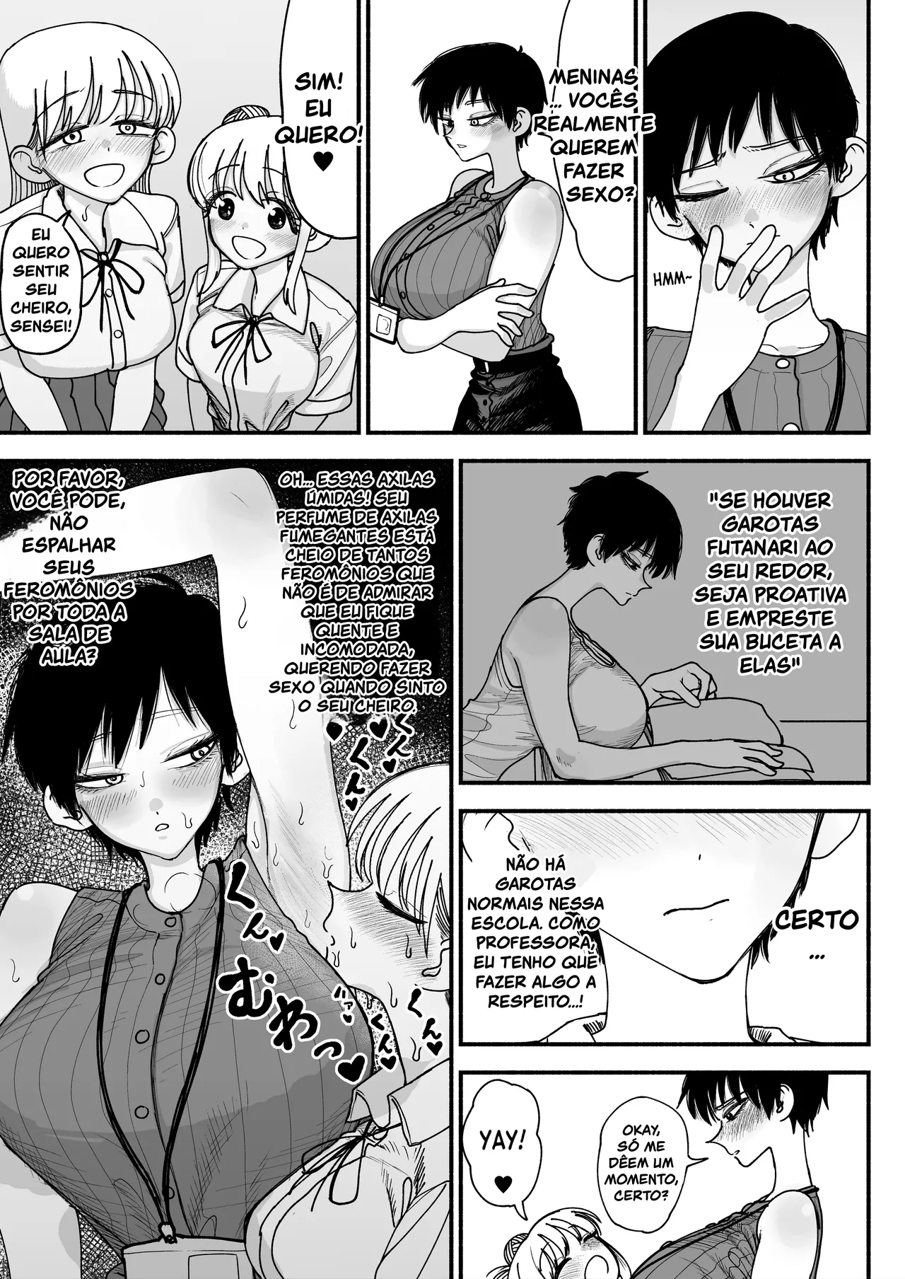 Futanari Joshikou no Onaho ~Itsudemo Sex Sasete Kureru Kiyowa de Yasashii Koushinchou Kyonyuu Sensei~ by Agagaga