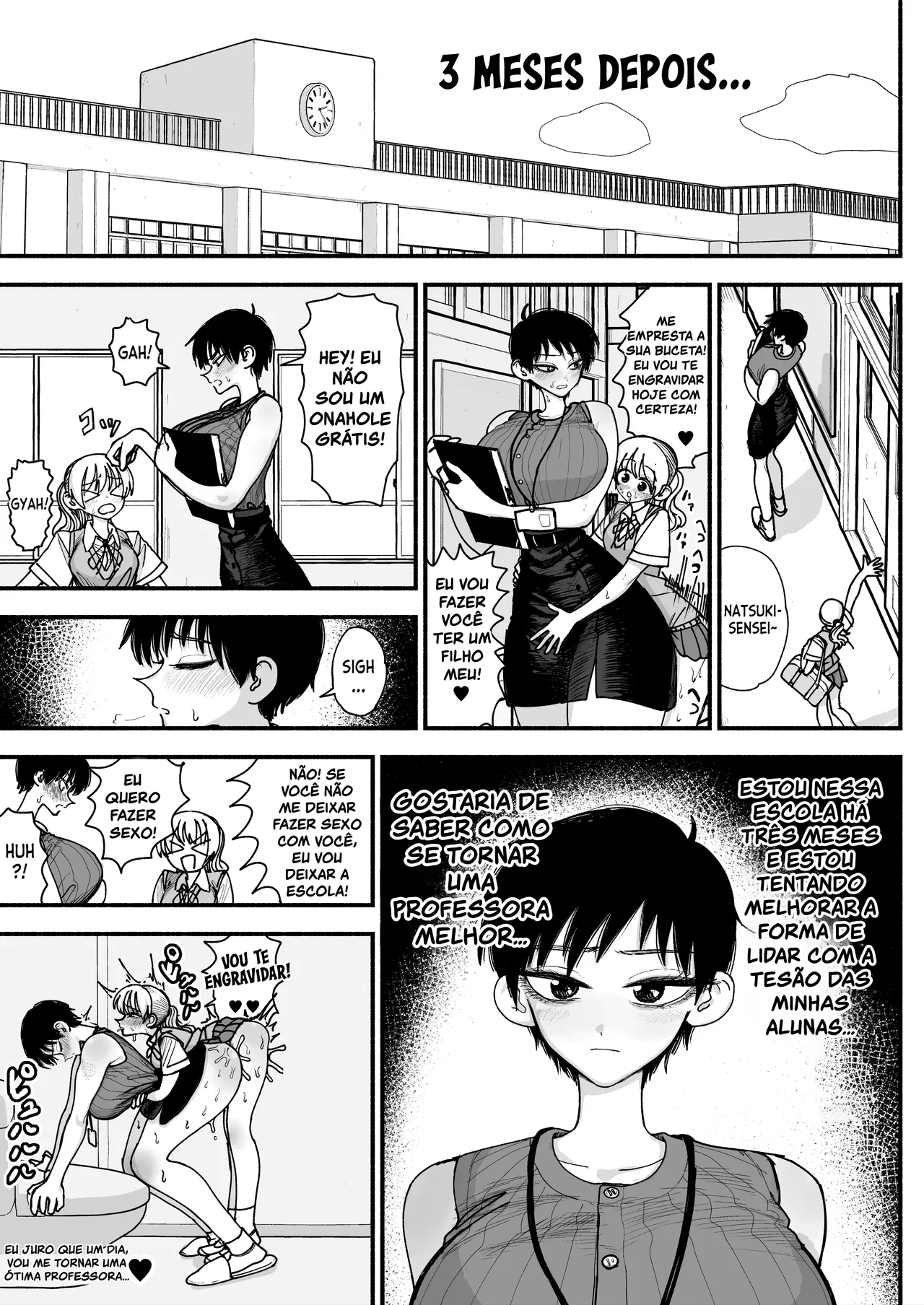 Futanari Joshikou no Onaho ~Itsudemo Sex Sasete Kureru Kiyowa de Yasashii Koushinchou Kyonyuu Sensei~ by Agagaga