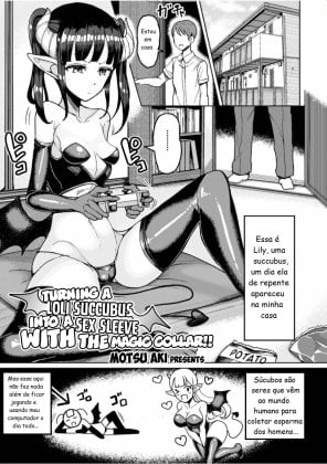 Mais informações sobre "Namaiki Loli Succubus o Mahou no Kubiwa de Onahole ni Shichae!!"