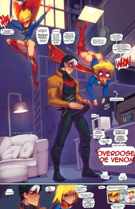 Red Hood x Supergirl: Venom Rager capa