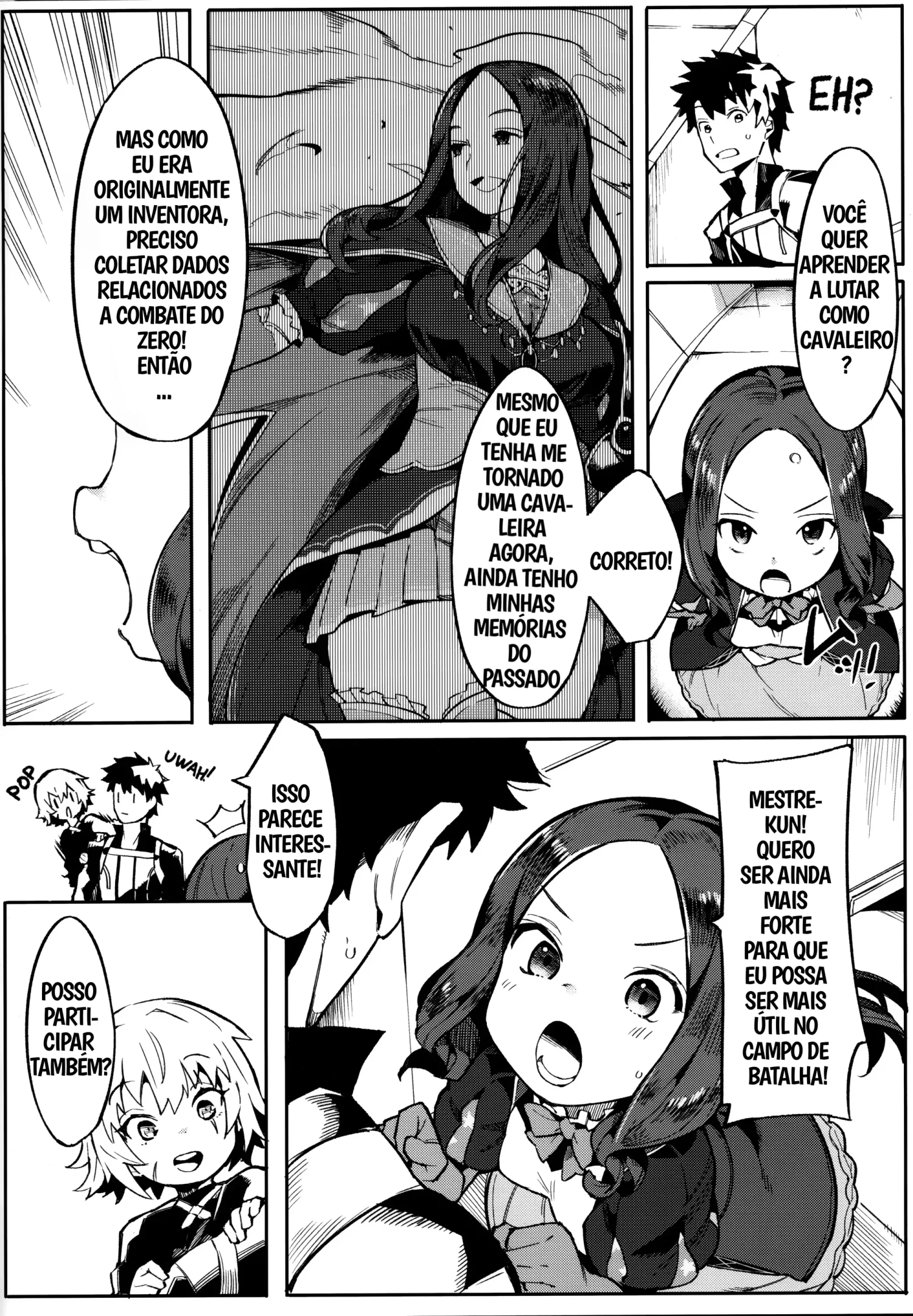 Da Vinci-chan wa Tsuyoku Naritai!! by Henrybird