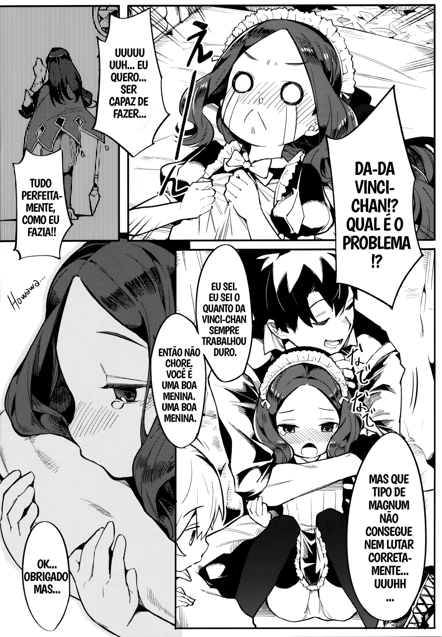Da Vinci-chan wa Tsuyoku Naritai!! by Henrybird