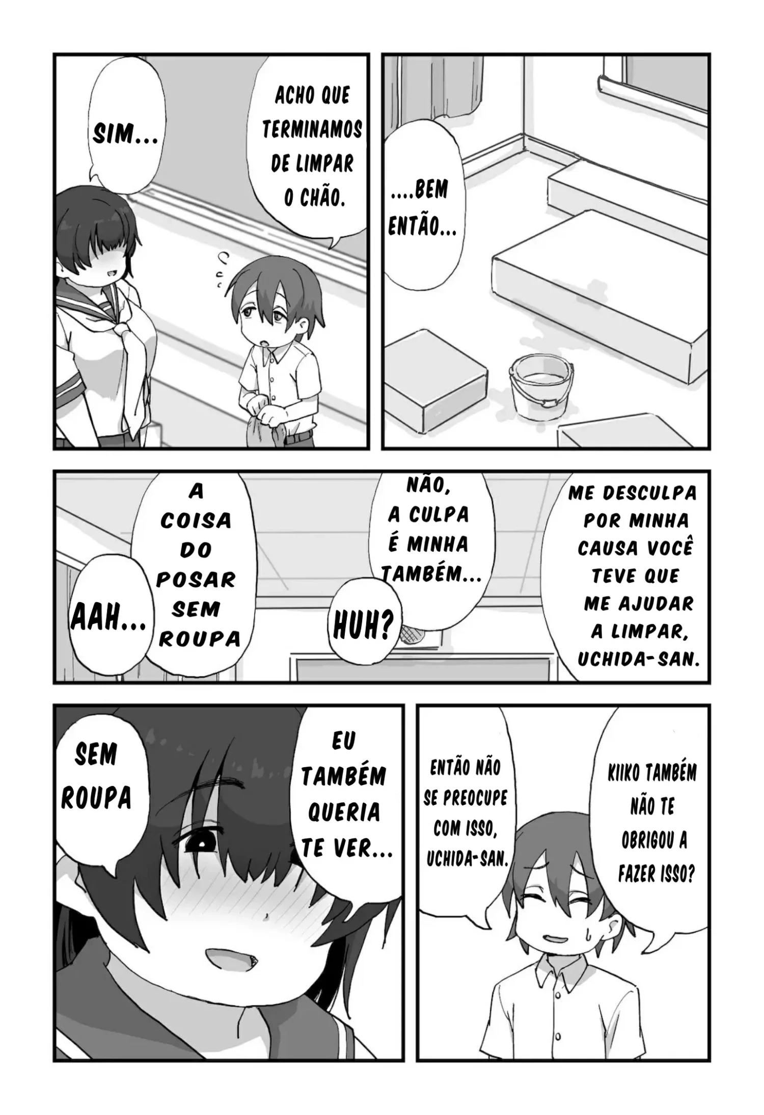 Boku wa Manken Senzoku Nude Model by Camekirin