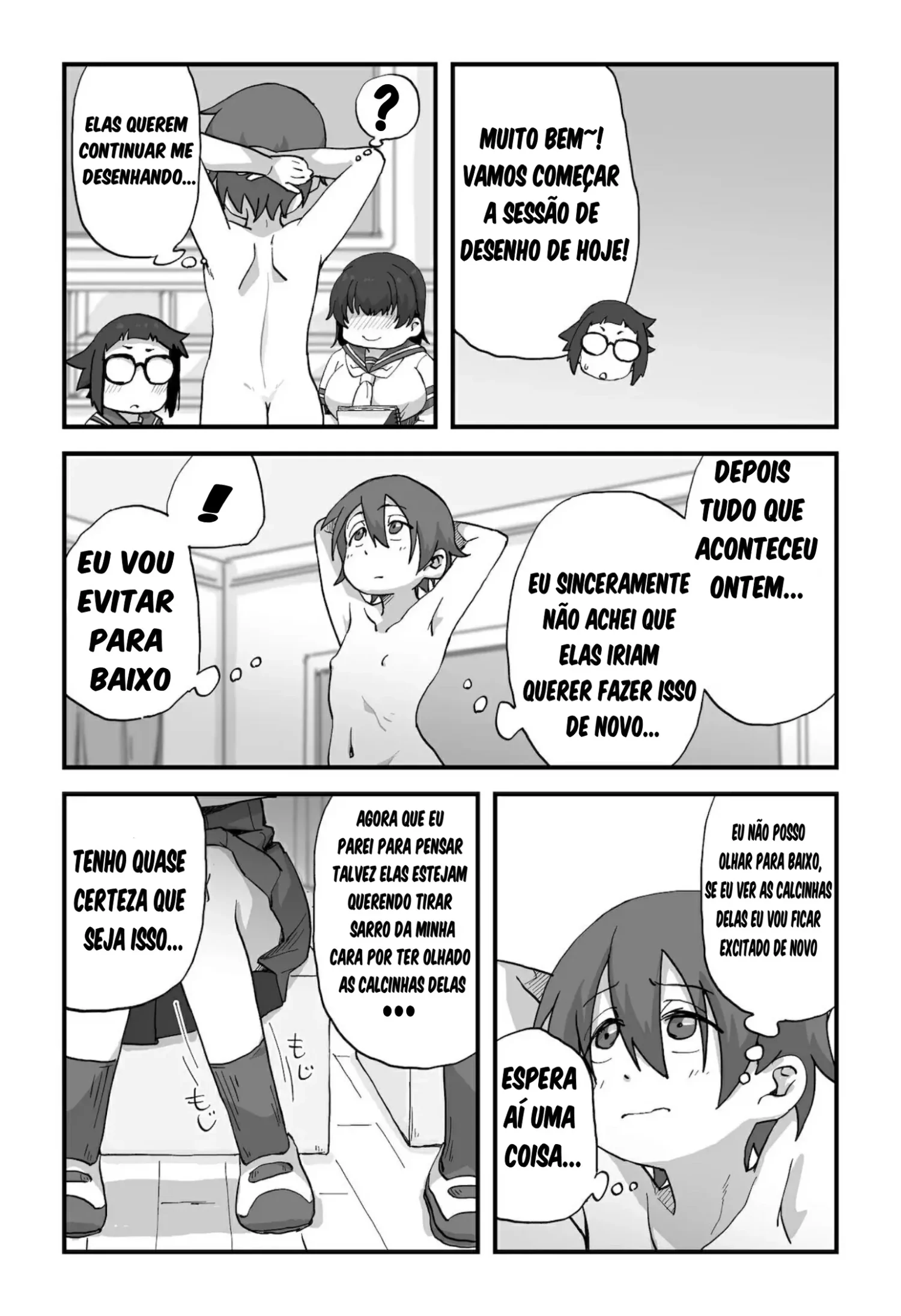 Boku wa Manken Senzoku Nude Model by Camekirin