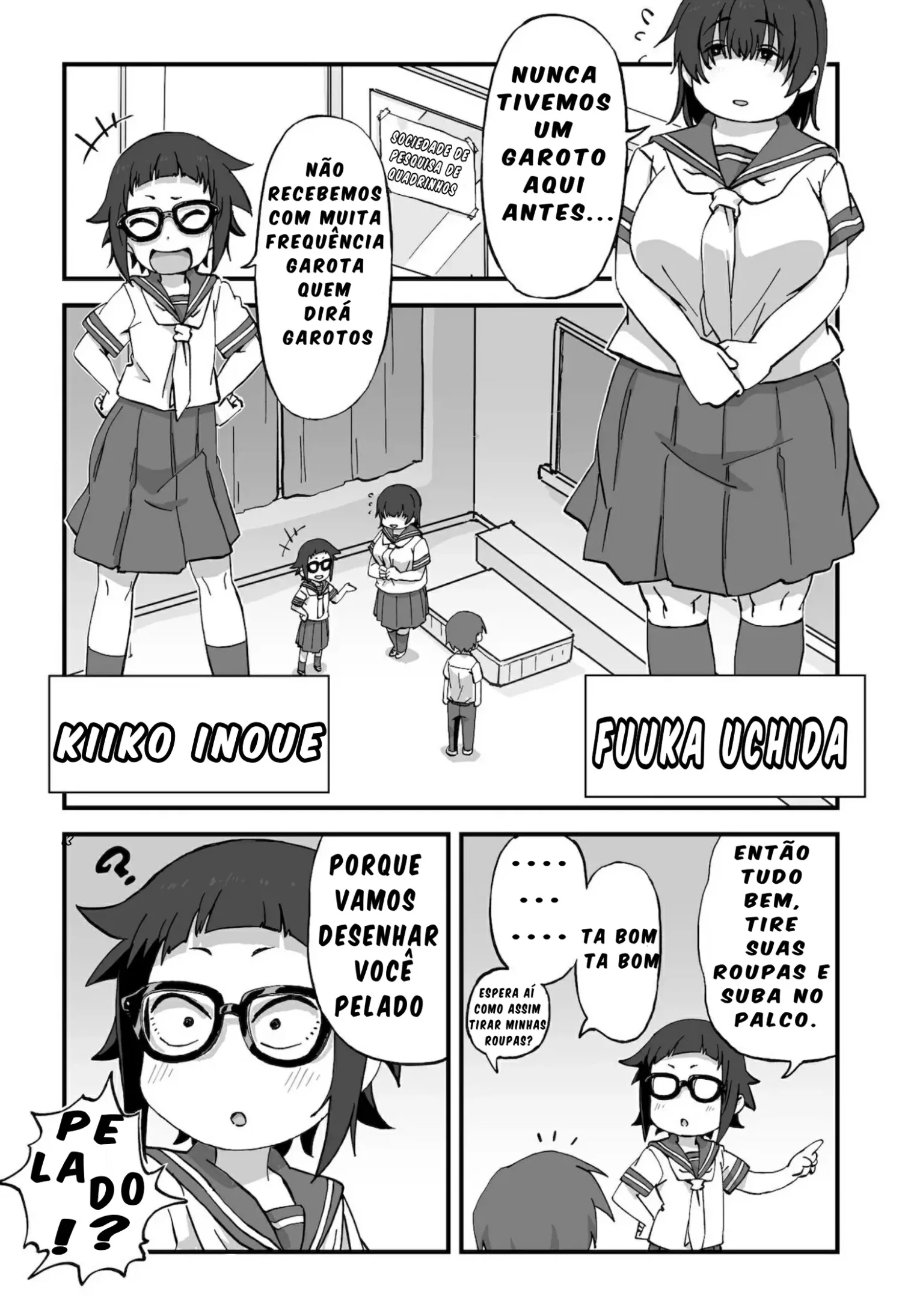 Boku wa Manken Senzoku Nude Model by Camekirin