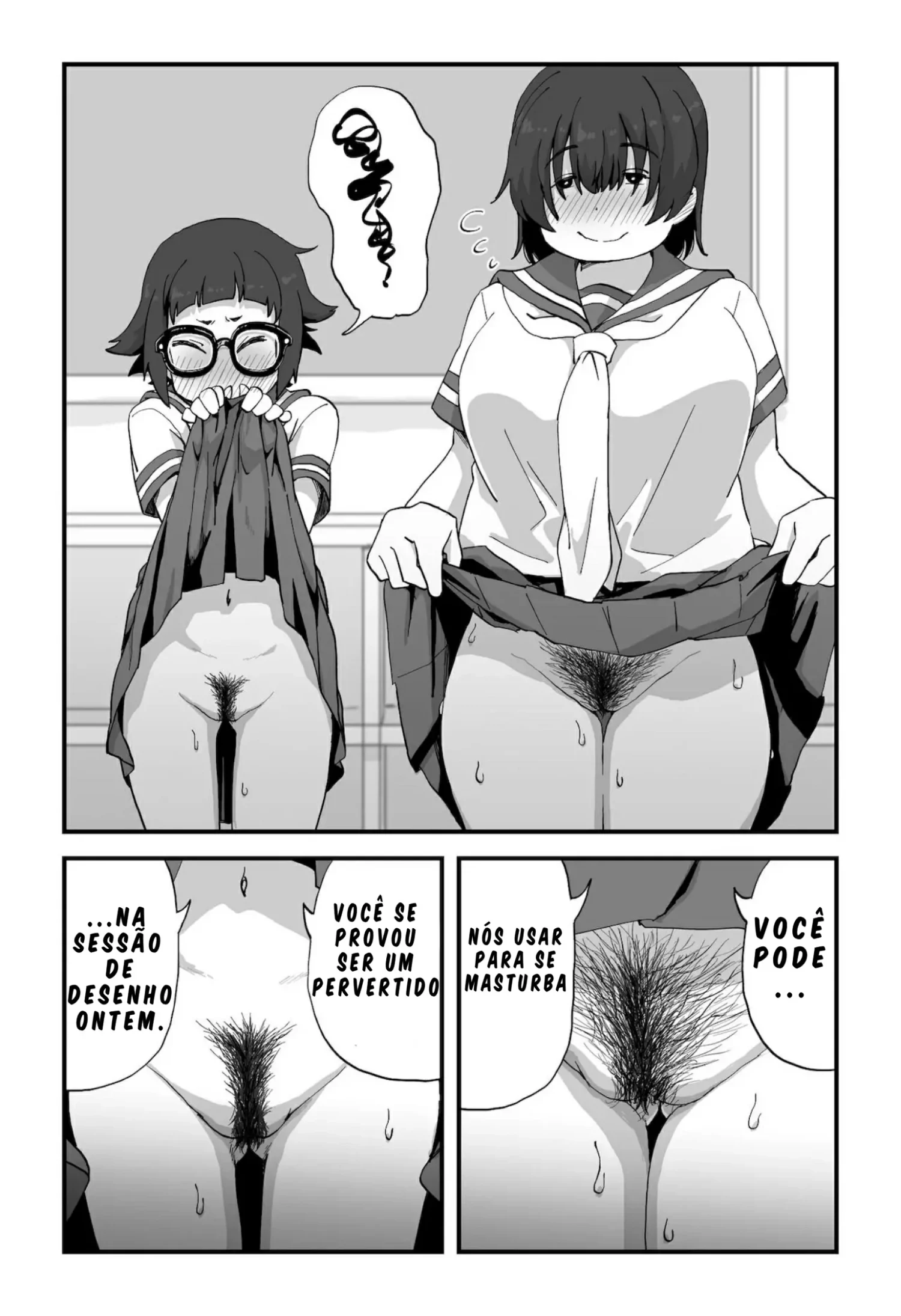 Boku wa Manken Senzoku Nude Model by Camekirin