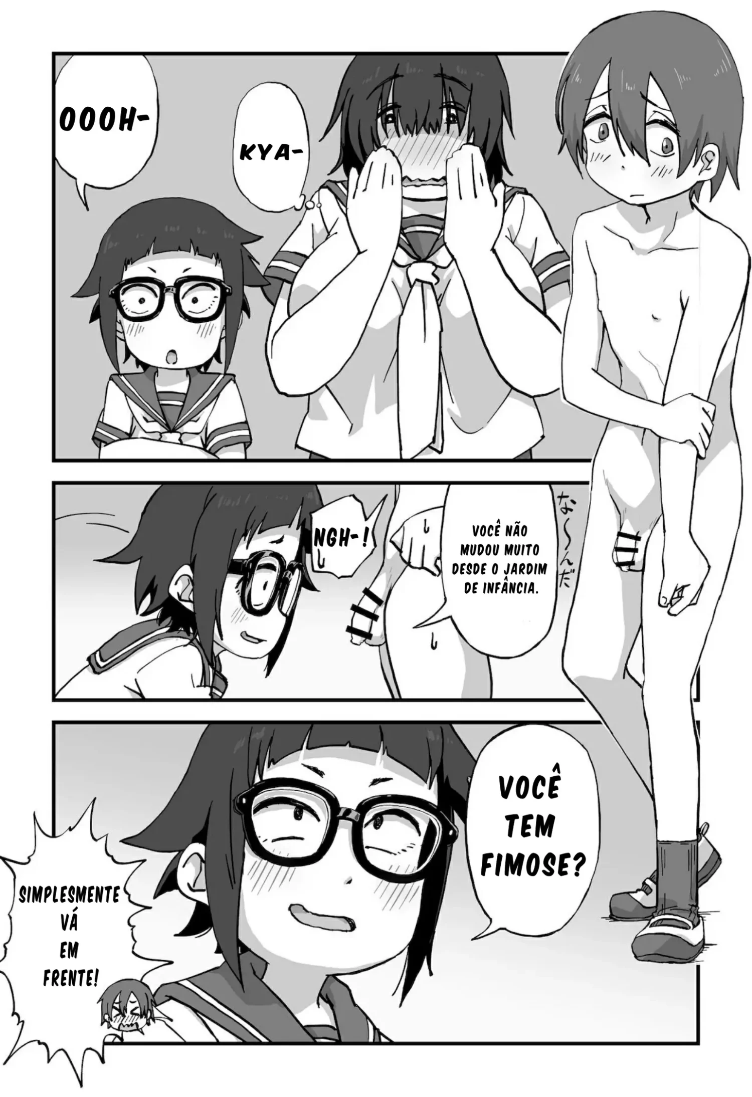 Boku wa Manken Senzoku Nude Model by Camekirin