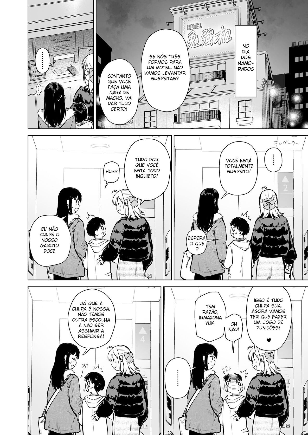 Naisho no Seifuku ~Ie ya Hotel de Oboetate no Ecchi o Shinseki no Bijin JK Shimai ni Butsukemasu~ by Umakuchi Shouyu