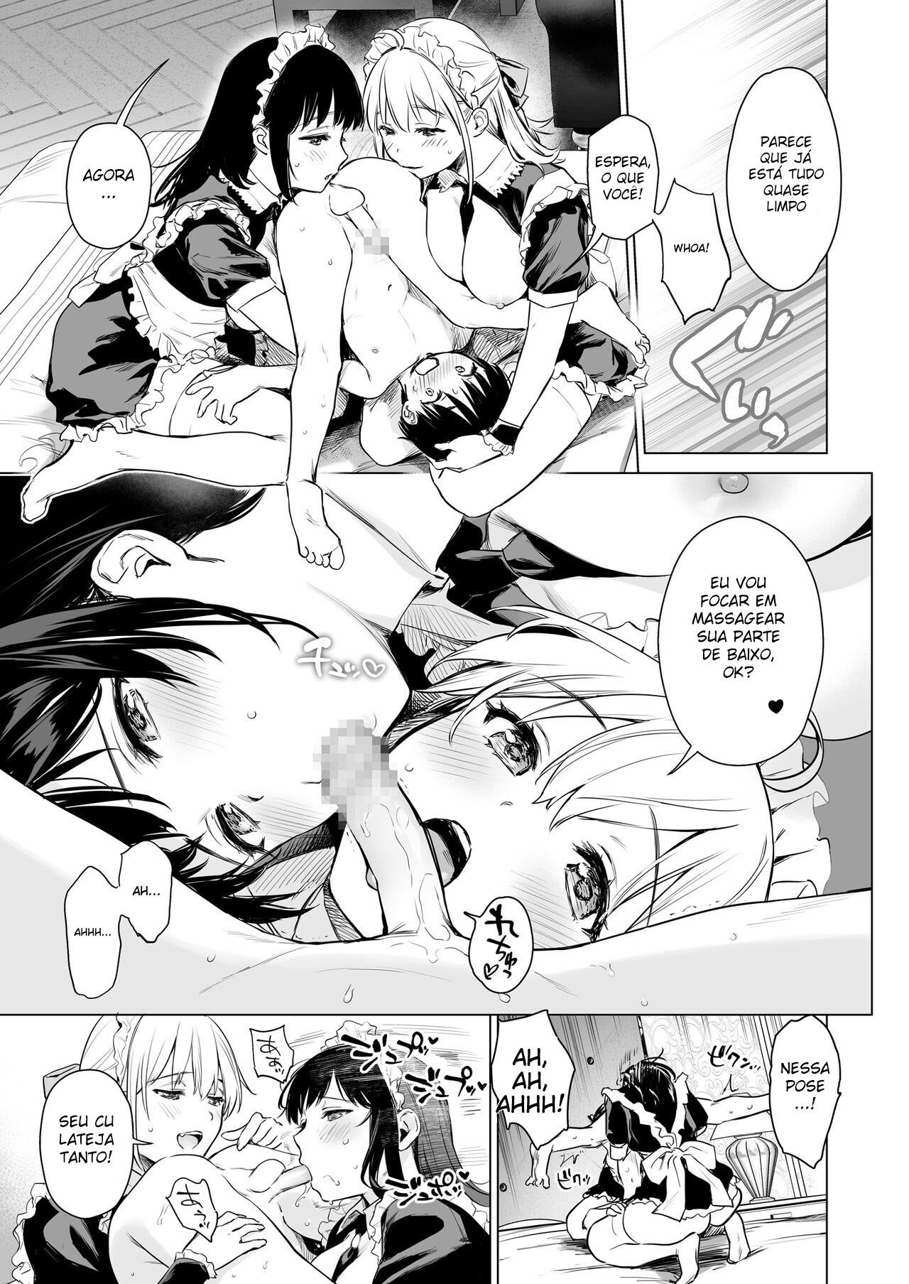 Naisho no Seifuku ~Ie ya Hotel de Oboetate no Ecchi o Shinseki no Bijin JK Shimai ni Butsukemasu~ by Umakuchi Shouyu