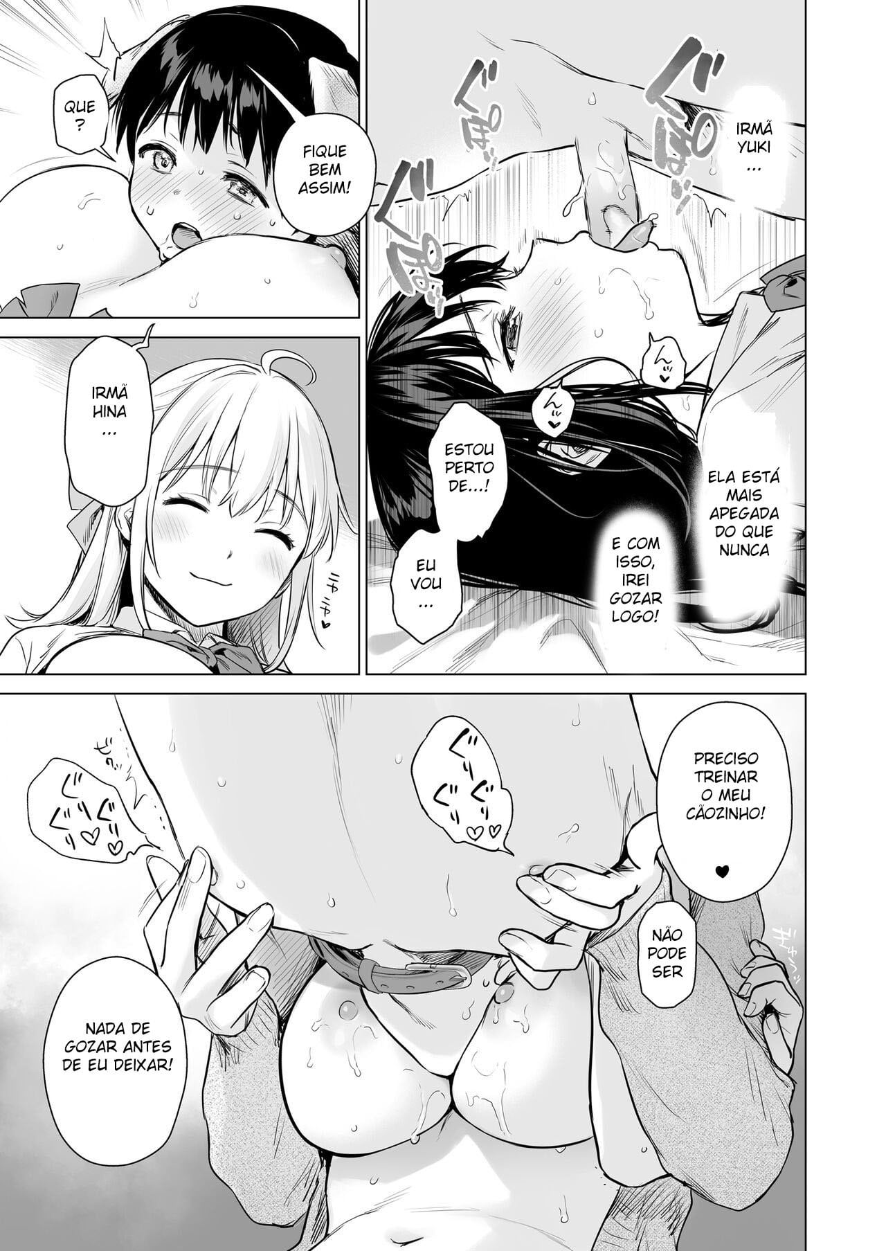 Naisho no Seifuku ~Ie ya Hotel de Oboetate no Ecchi o Shinseki no Bijin JK Shimai ni Butsukemasu~ by Umakuchi Shouyu