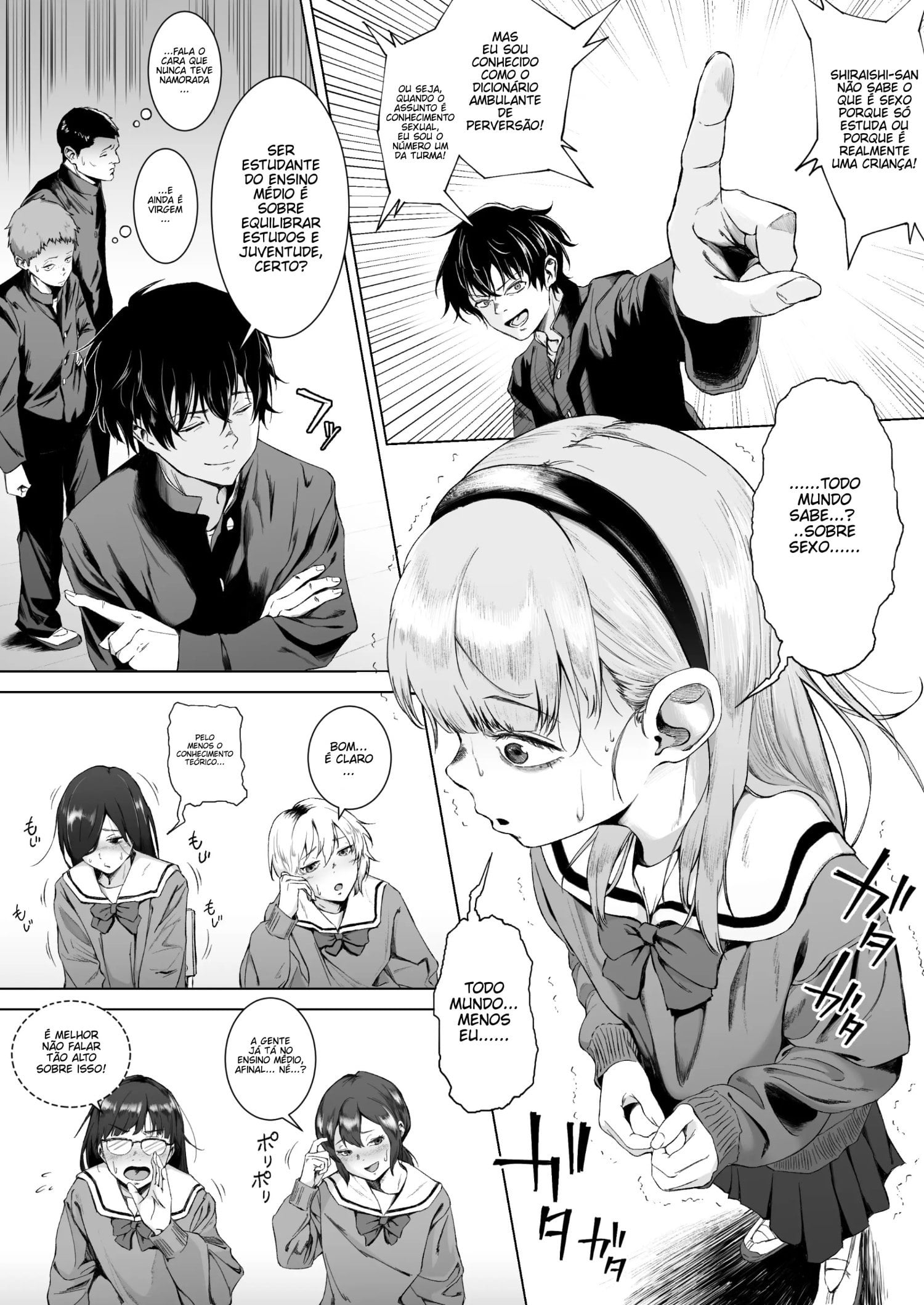 Sex o Maji de Benkyou shita Tensai Tobikyuu Shoujo ni Kottori Sakusei Sareru Hanashi by Benten Korehito