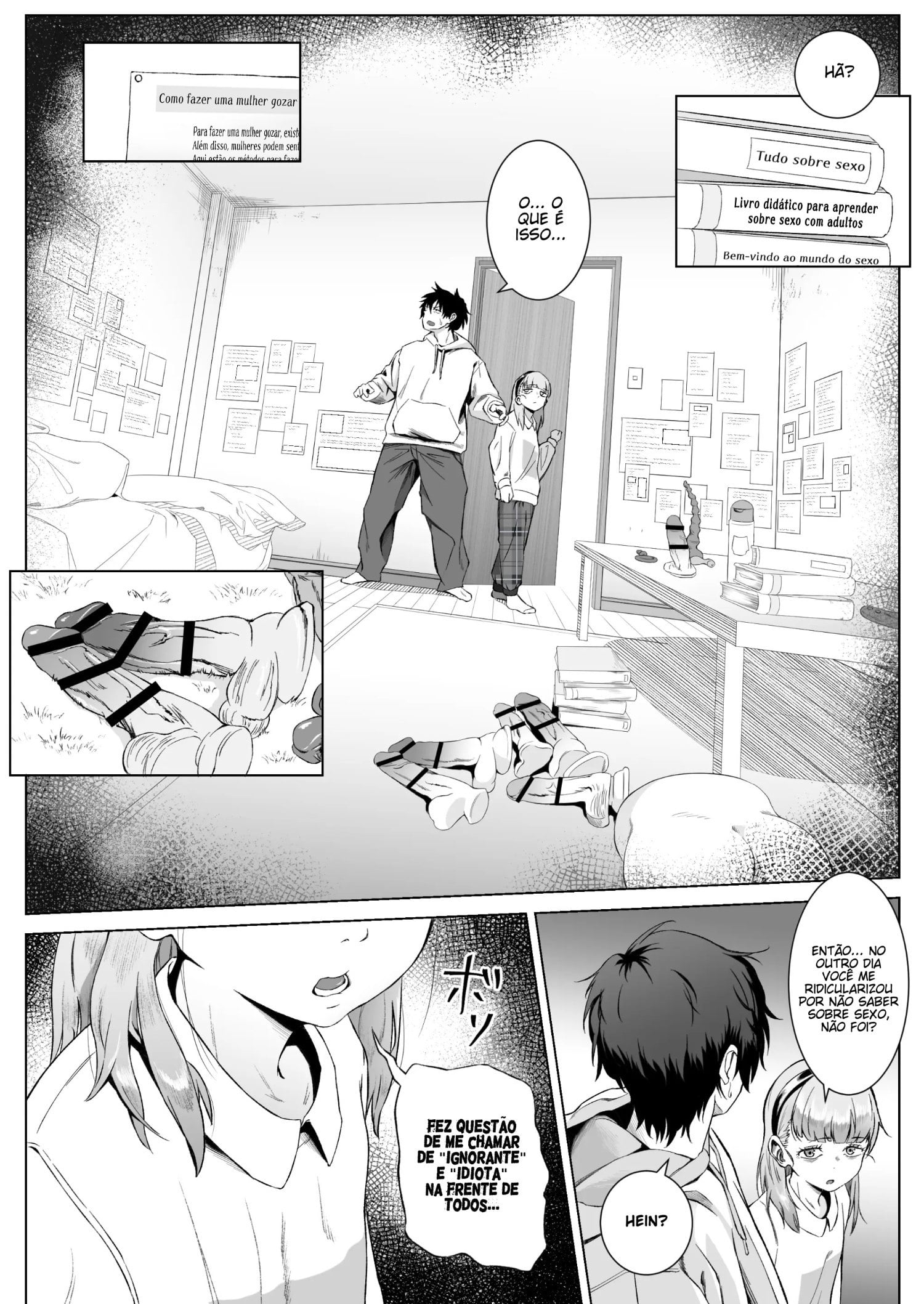 Sex o Maji de Benkyou shita Tensai Tobikyuu Shoujo ni Kottori Sakusei Sareru Hanashi by Benten Korehito