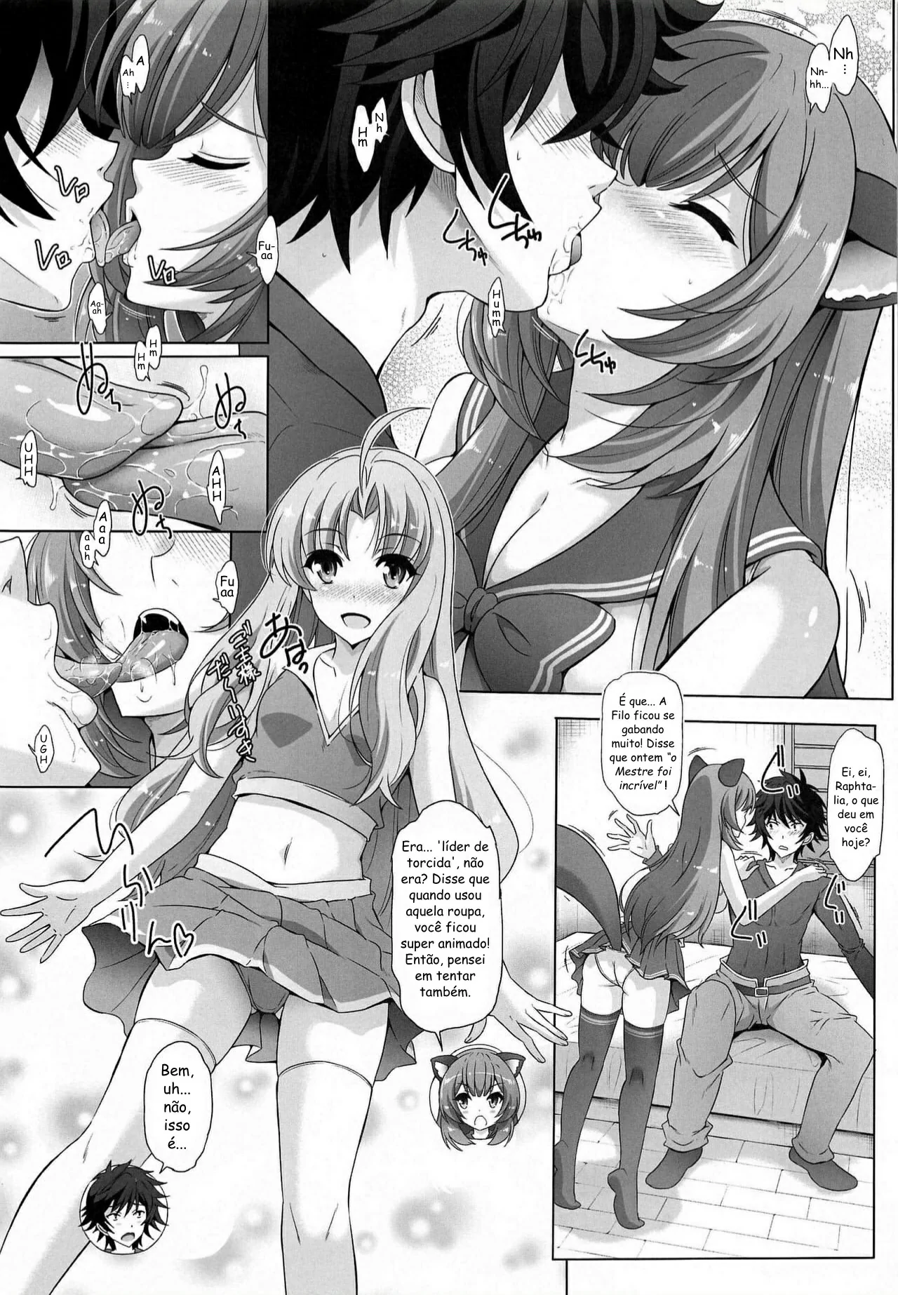 Yoru mo Sugoku Rippa na Yuusha-sama ni 1-ban Jouzu ni Gohoushi Dekiru no wa Raphtalia nandesu kara ne by Yajima Index