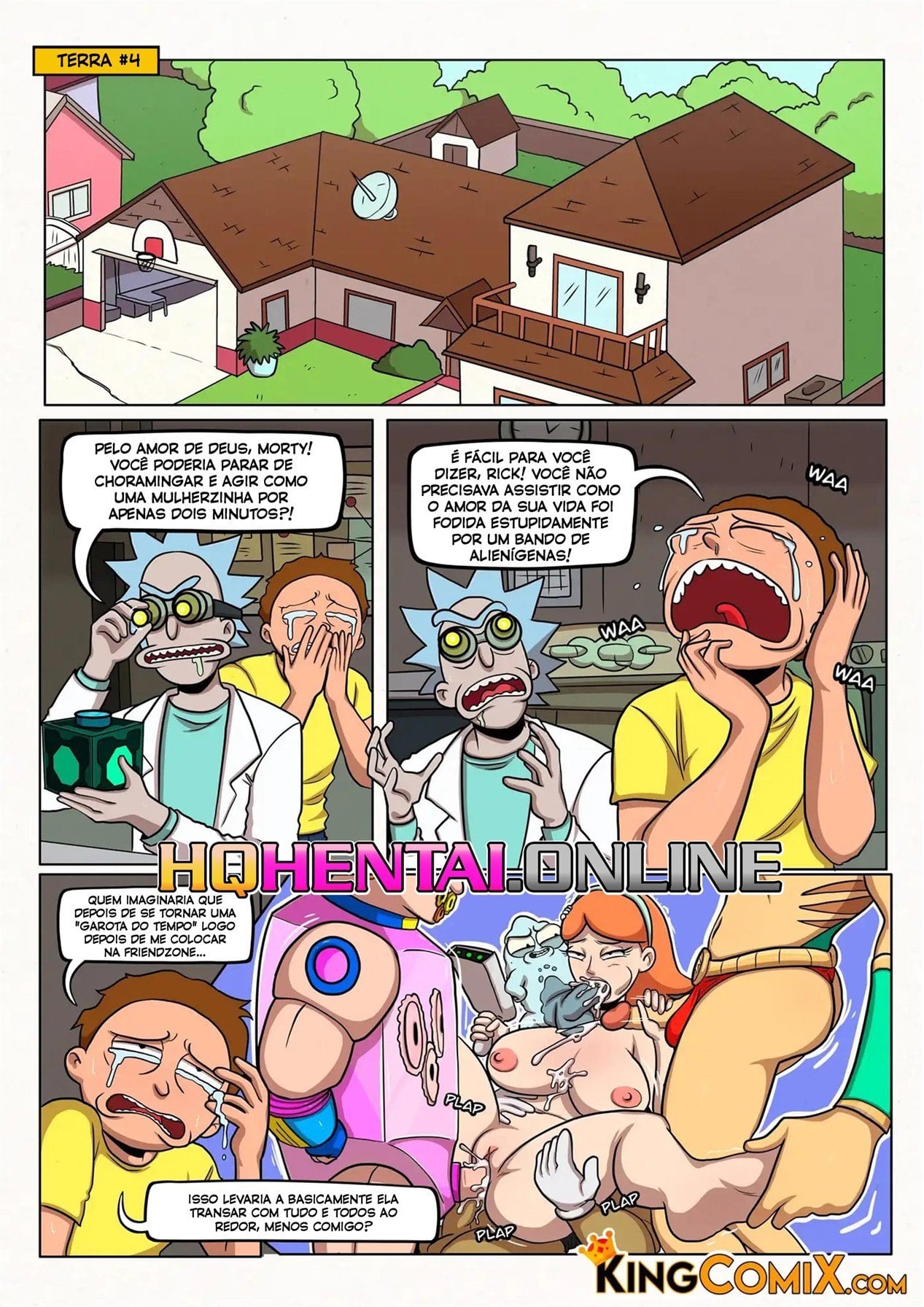 Rick And Morty Another Morty Sex Comic by KingComix