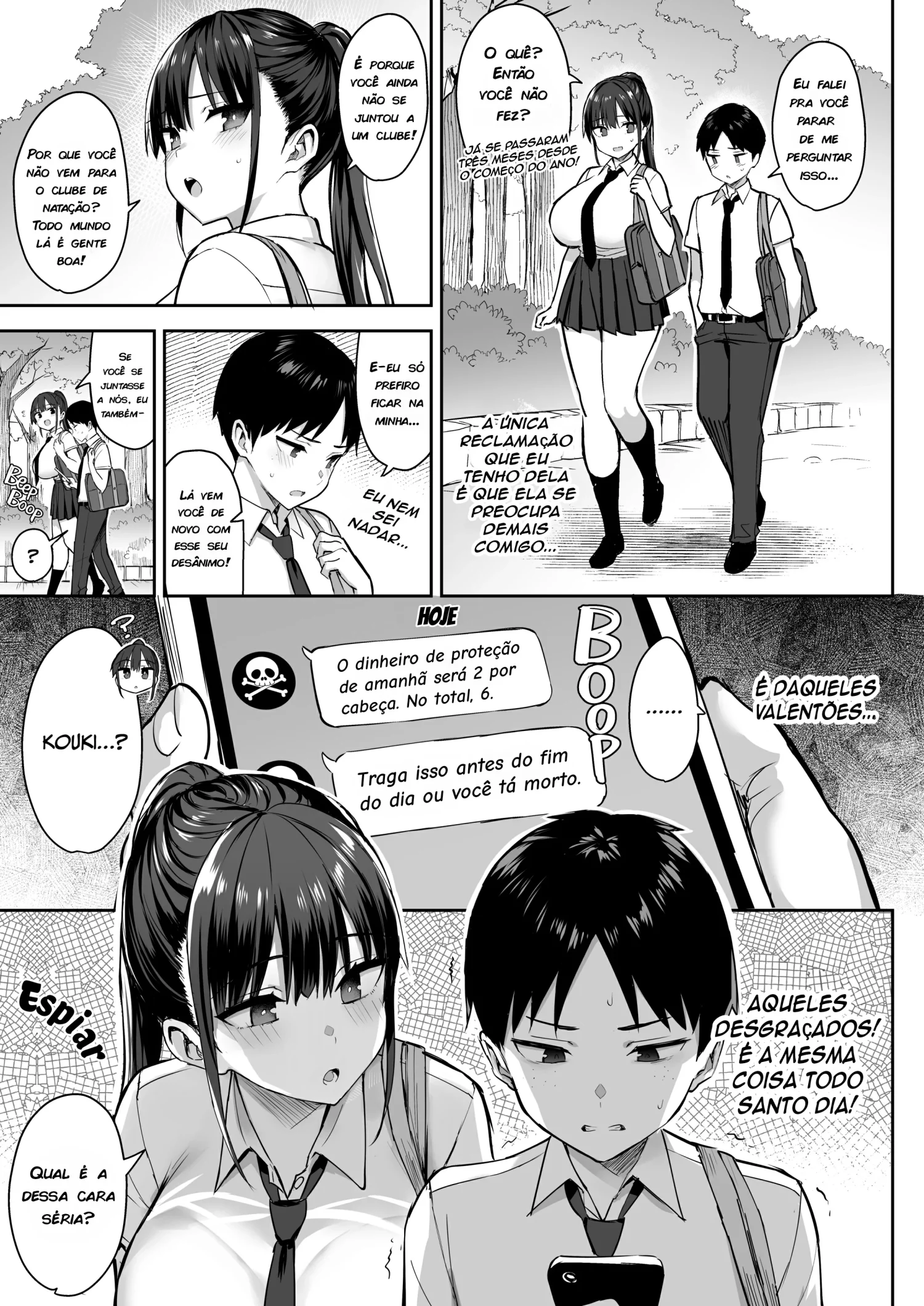Zutto Suki datta Kyonyuu Osananajimi ga Furyou-tachi ni Moteasobareta Nanukakan Jou by Ichi... Y...
