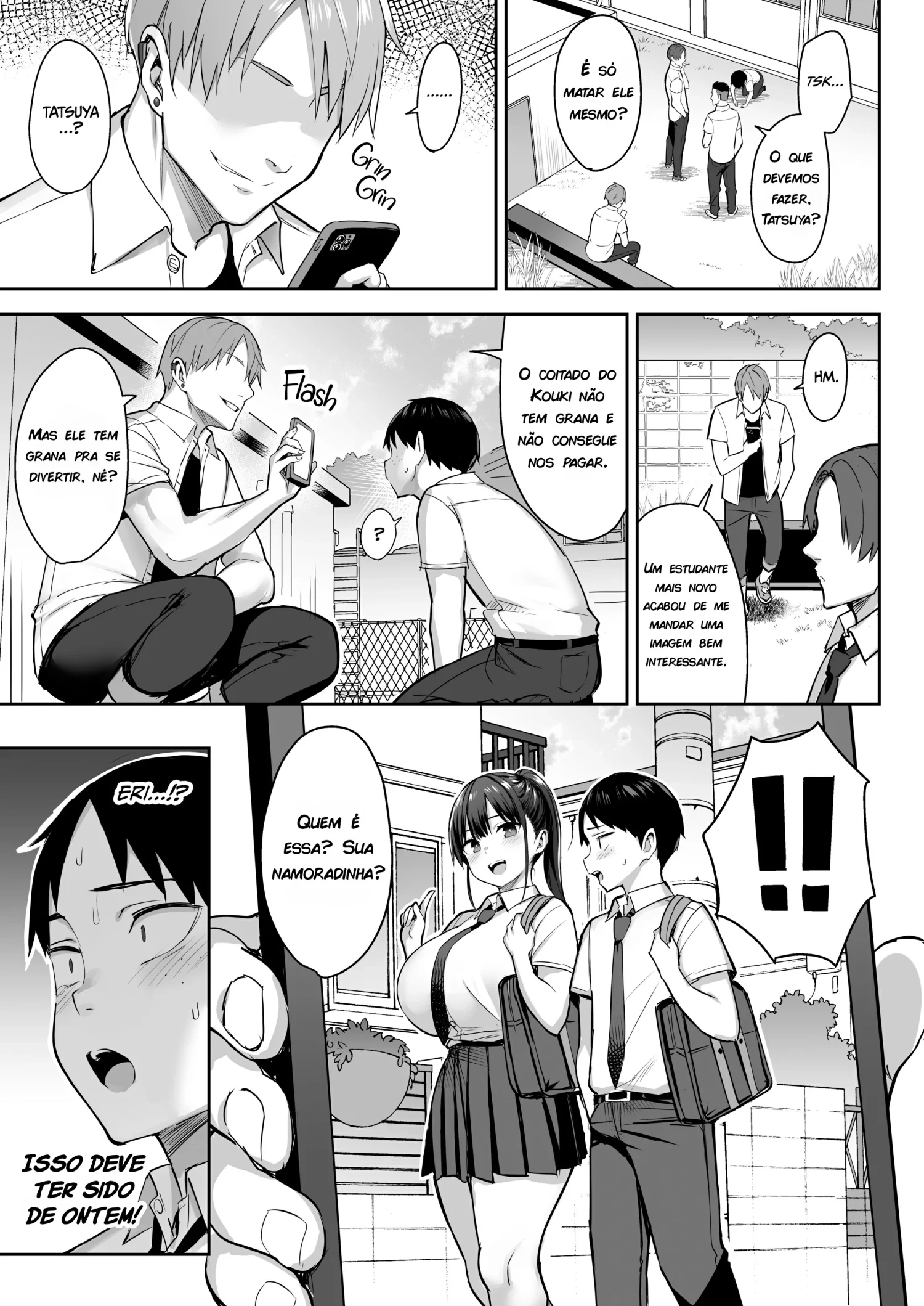 Zutto Suki datta Kyonyuu Osananajimi ga Furyou-tachi ni Moteasobareta Nanukakan Jou by Ichi... Y...