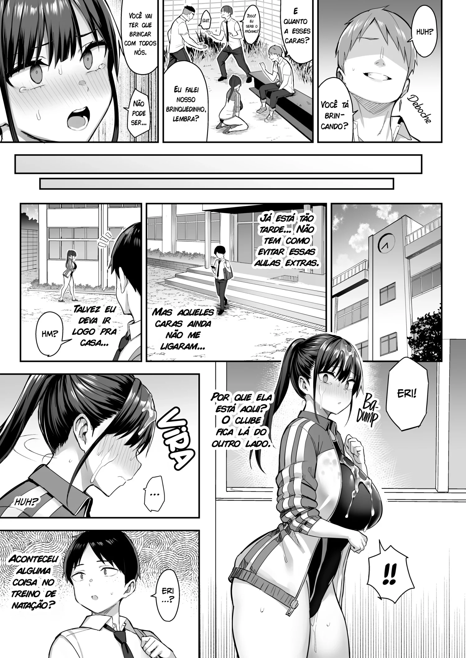 Zutto Suki datta Kyonyuu Osananajimi ga Furyou-tachi ni Moteasobareta Nanukakan Jou by Ichi... Y...